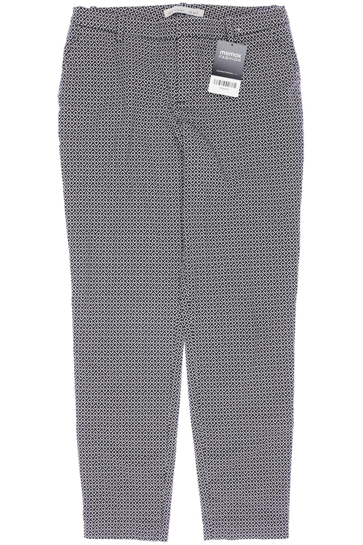 

Oui Damen Stoffhose, schwarz, Gr. 36