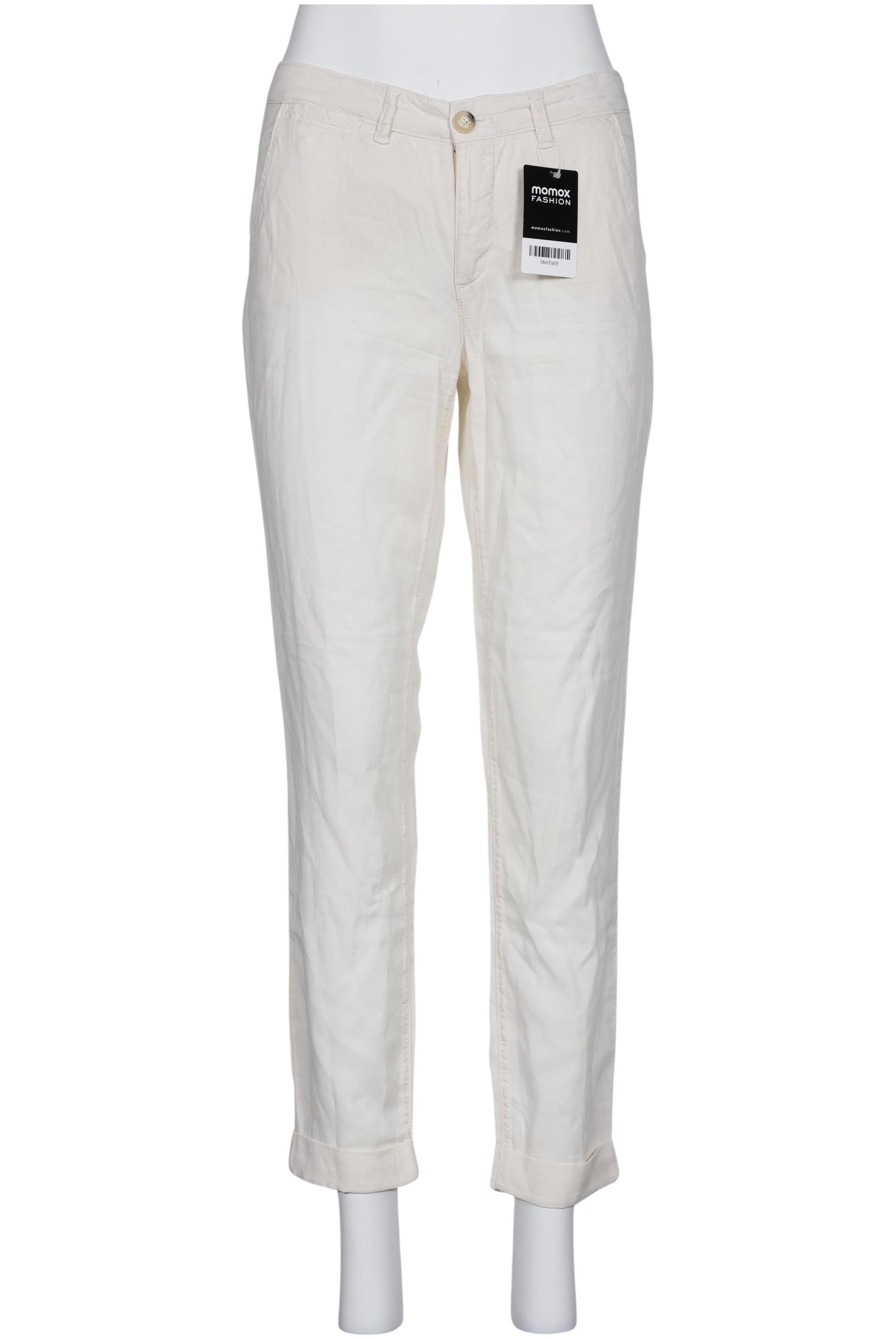 

Oui Damen Stoffhose, beige, Gr. 36