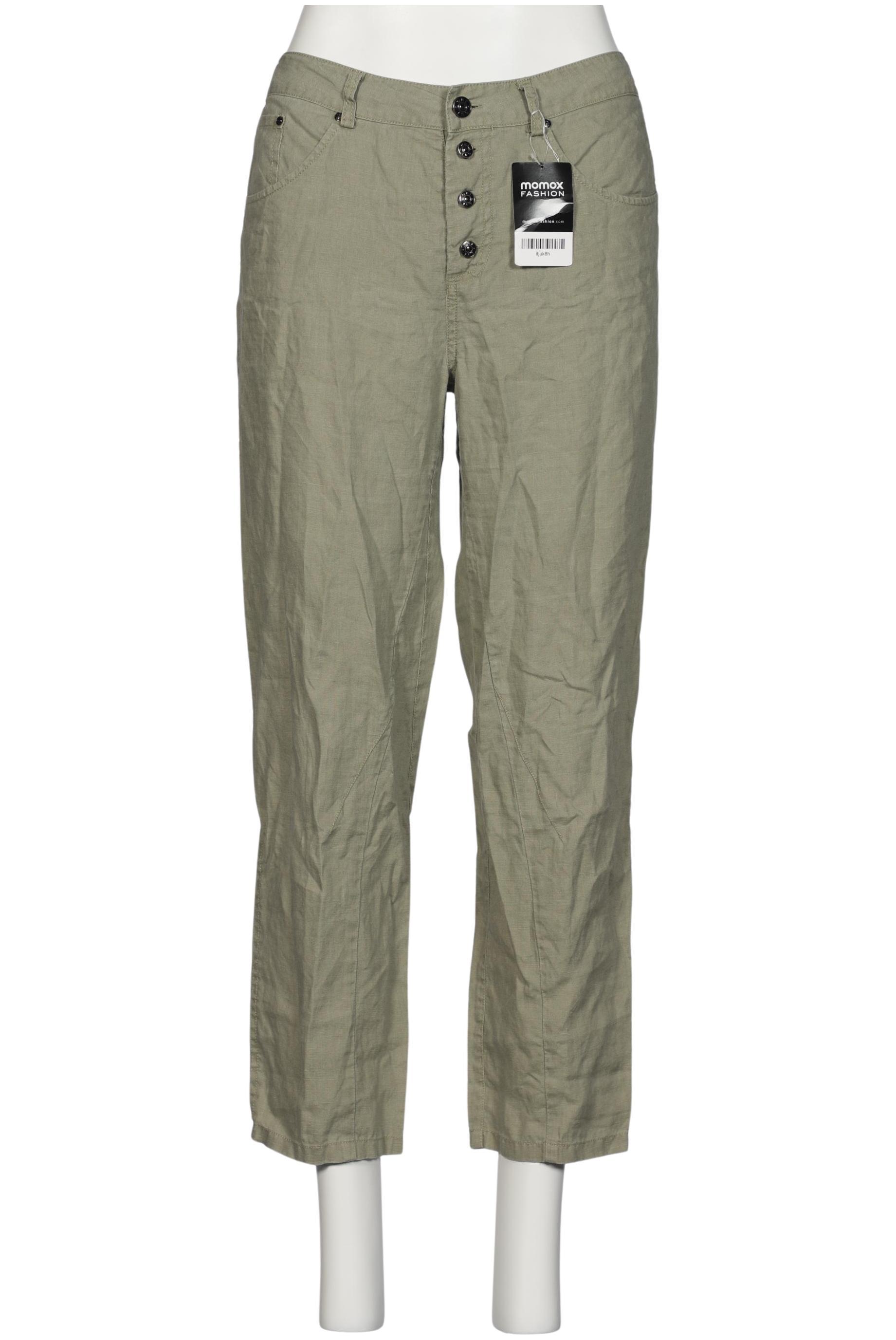 

Oui Damen Stoffhose, grün, Gr. 42