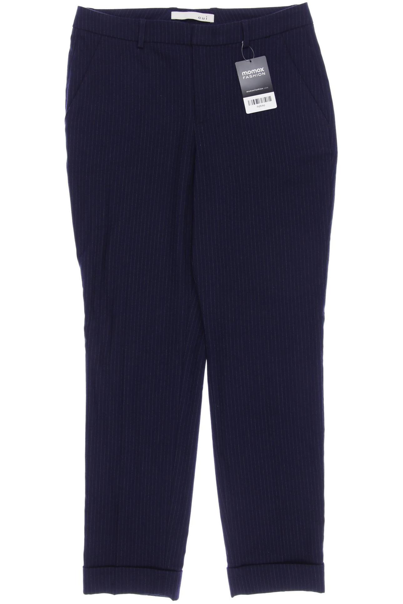 

Oui Damen Stoffhose, marineblau