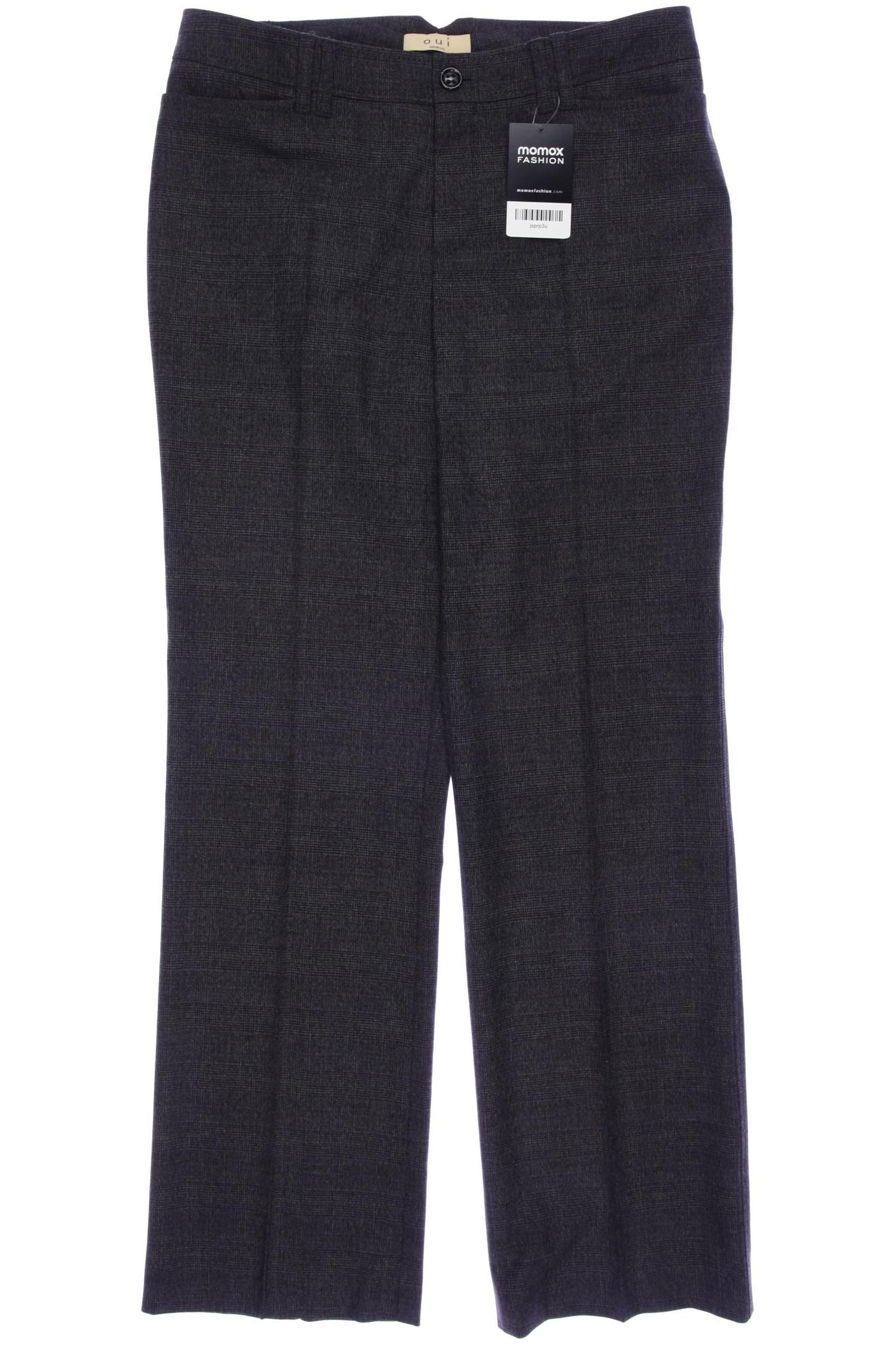 

Oui Damen Stoffhose, grau, Gr. 38