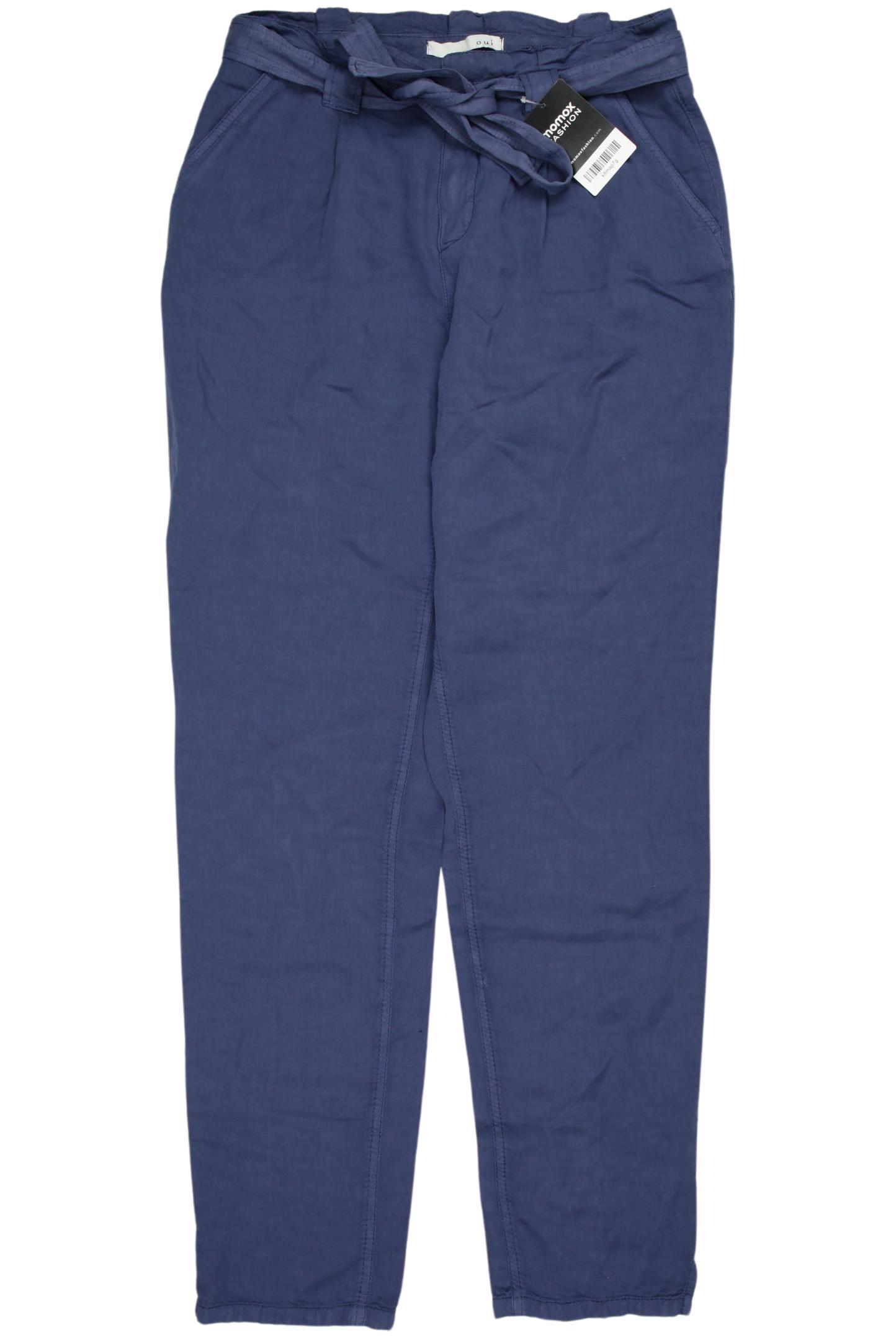 

Oui Damen Stoffhose, blau, Gr. 38