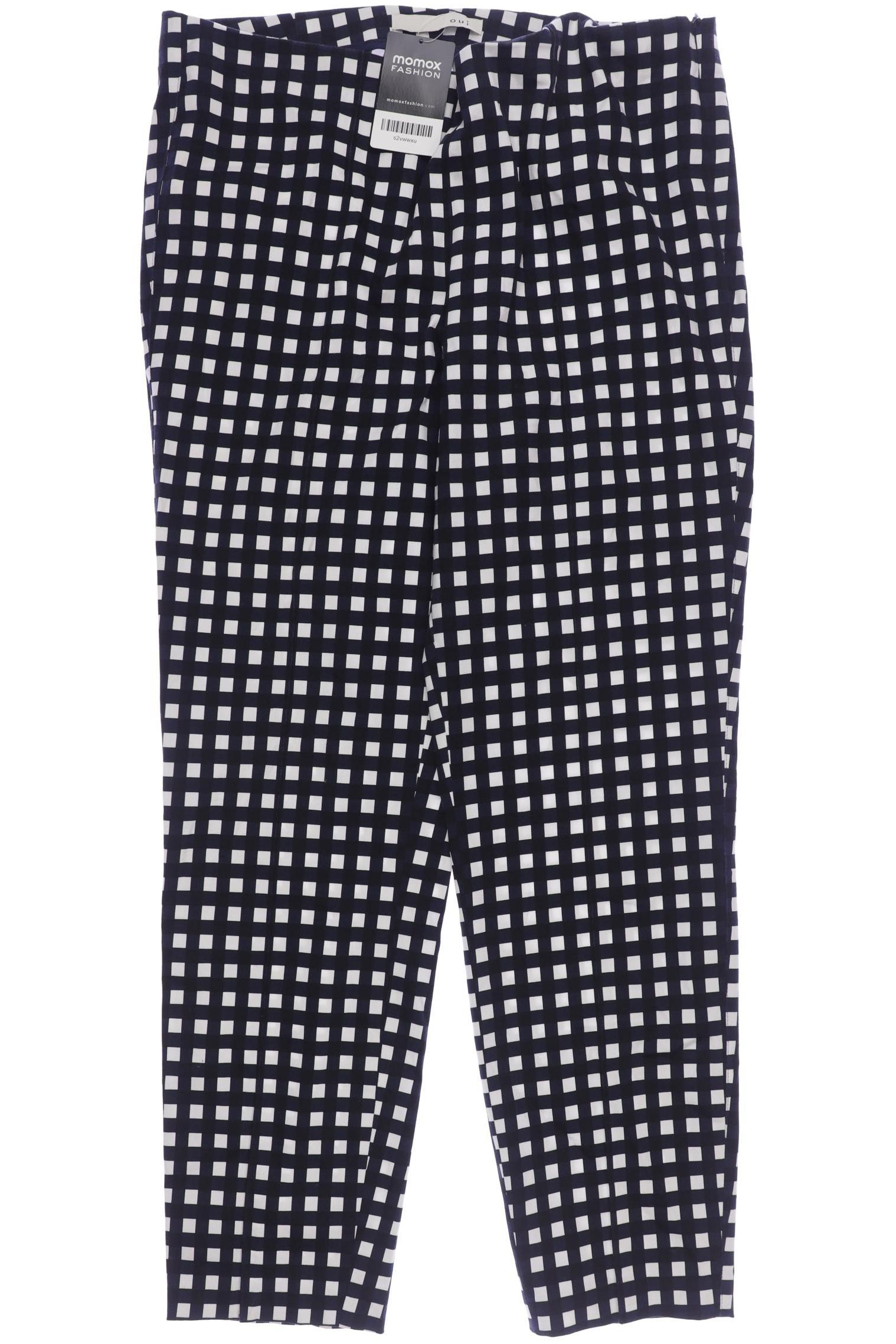 

Oui Damen Stoffhose, marineblau, Gr. 42