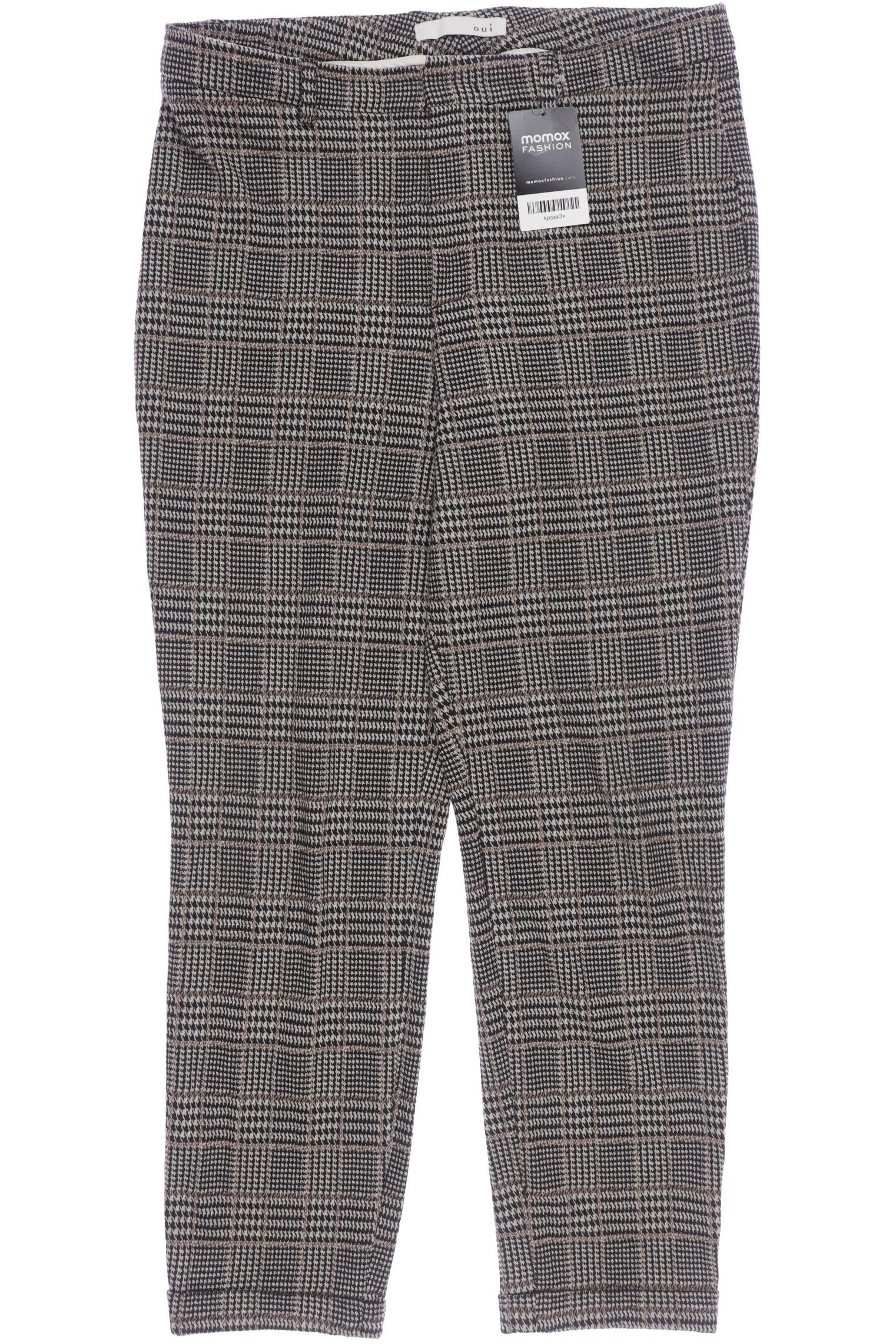 

Oui Damen Stoffhose, schwarz, Gr. 42