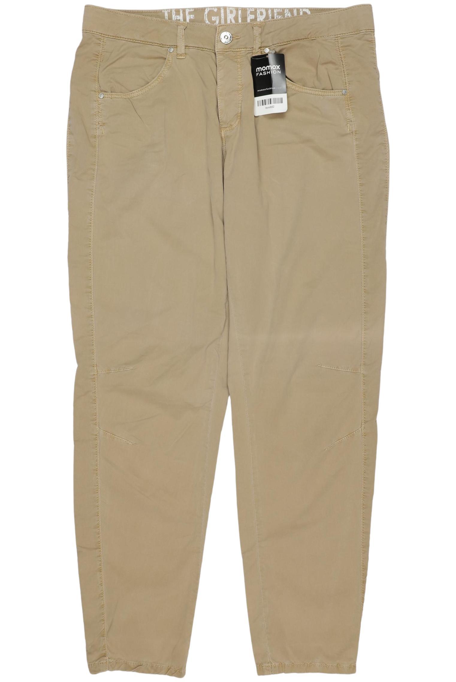 

Oui Damen Stoffhose, beige, Gr. 40