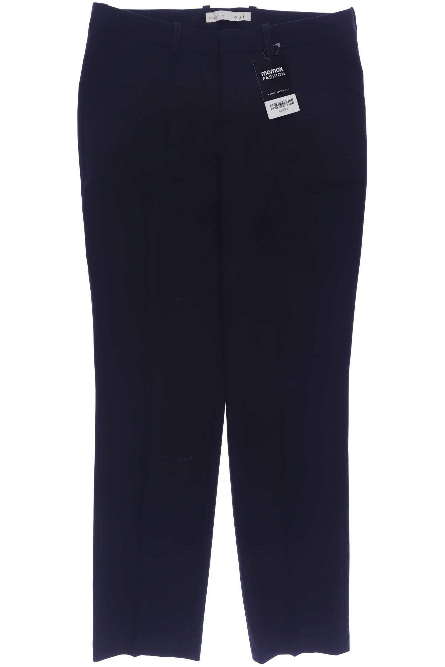 

Oui Damen Stoffhose, marineblau, Gr. 36