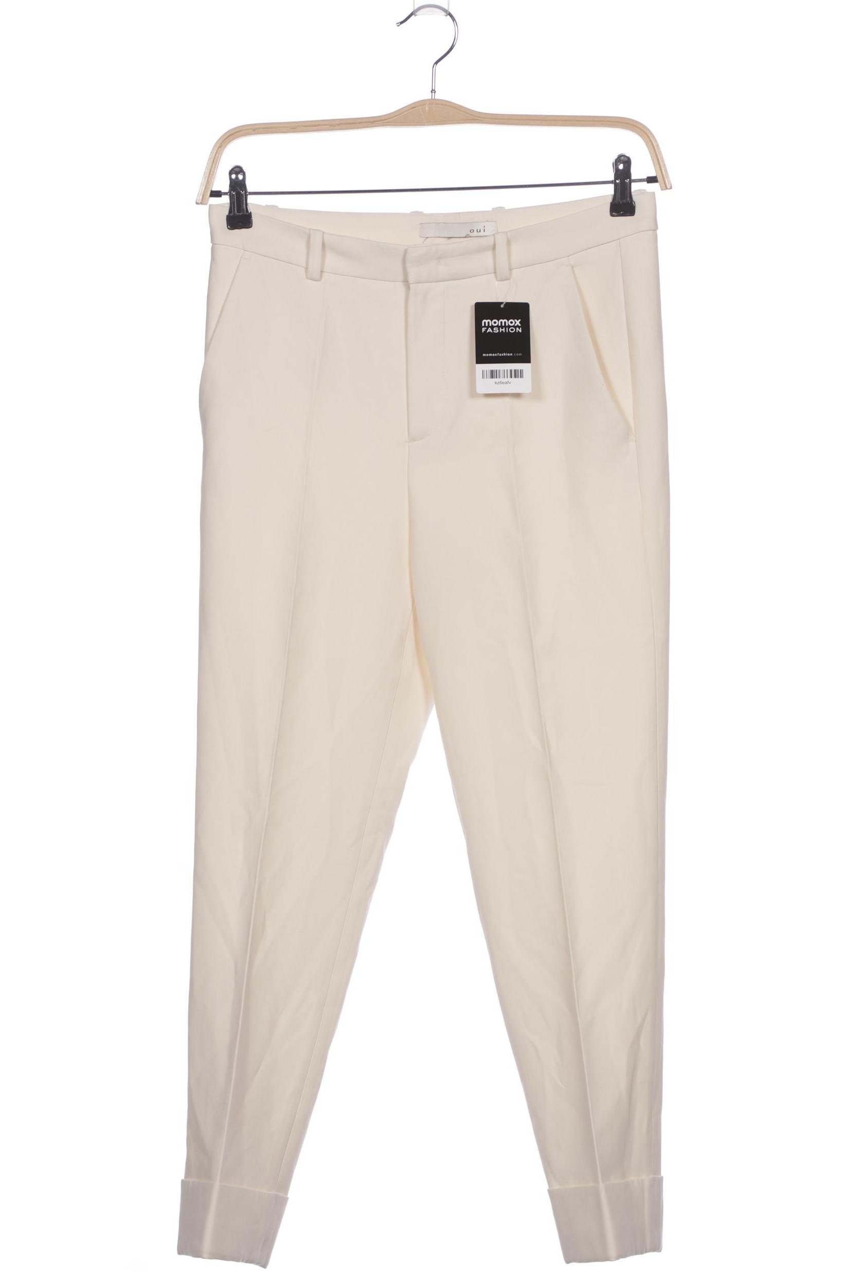 

Oui Damen Stoffhose, cremeweiß, Gr. 38