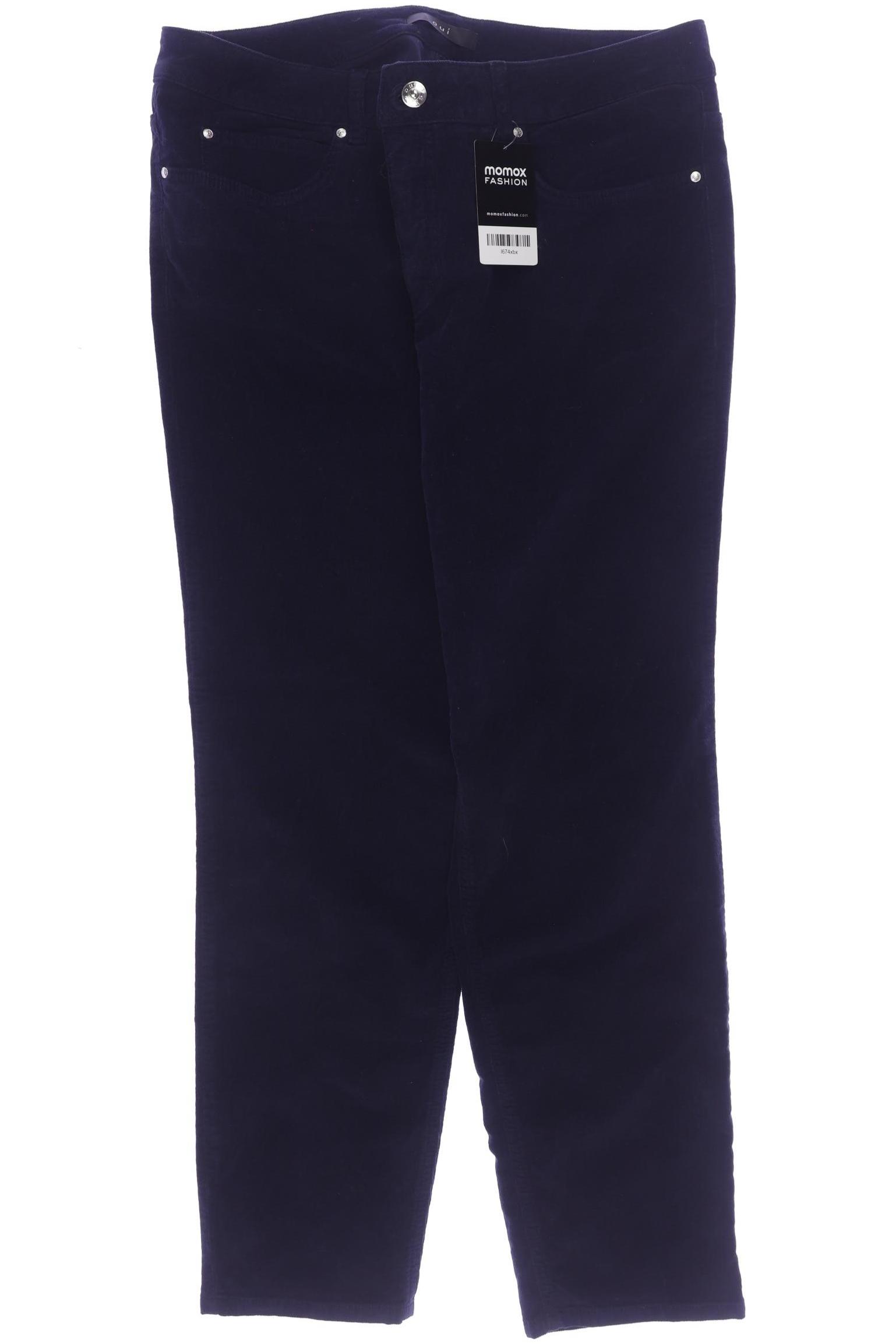 

Oui Damen Stoffhose, marineblau, Gr. 44