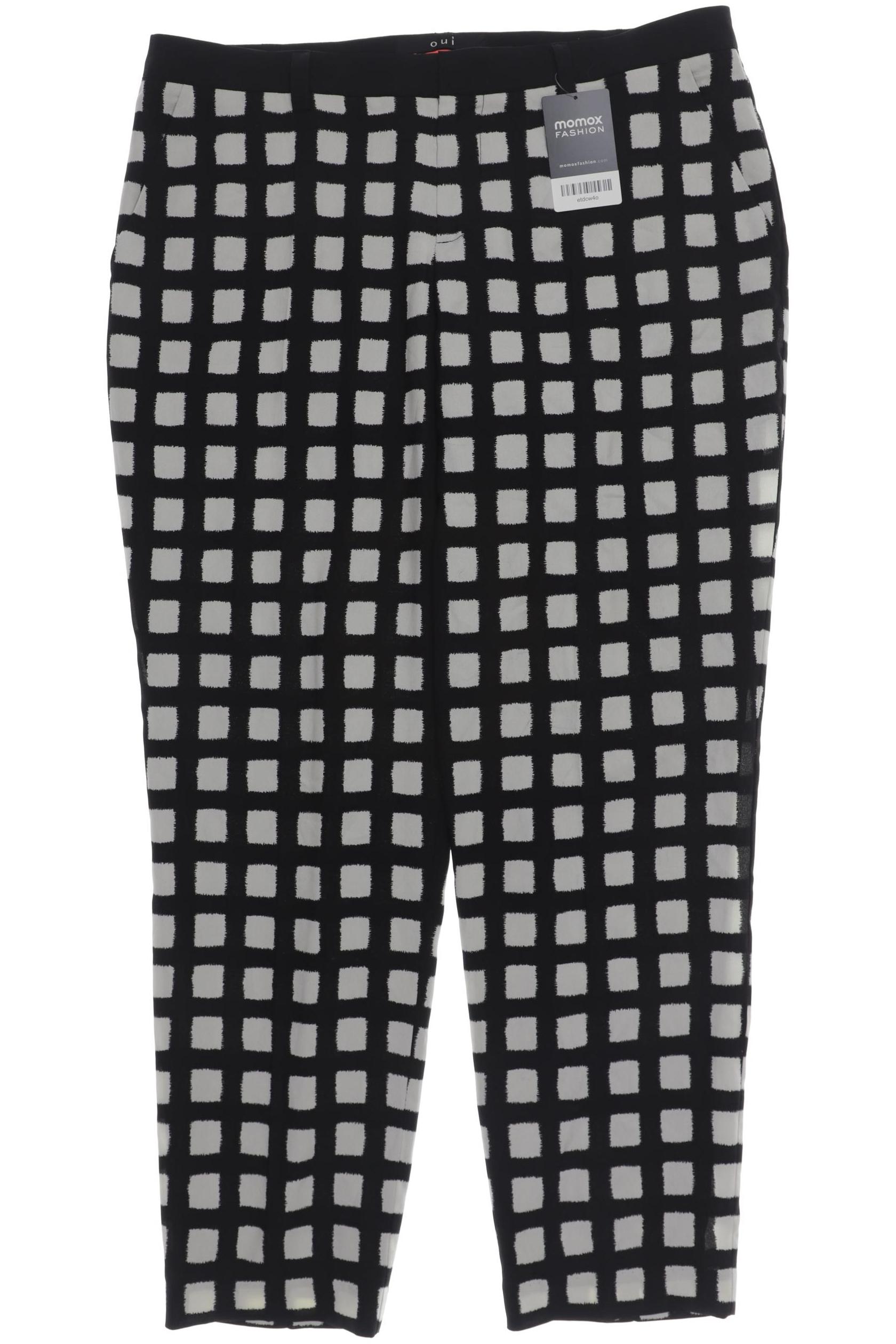

Oui Damen Stoffhose, schwarz