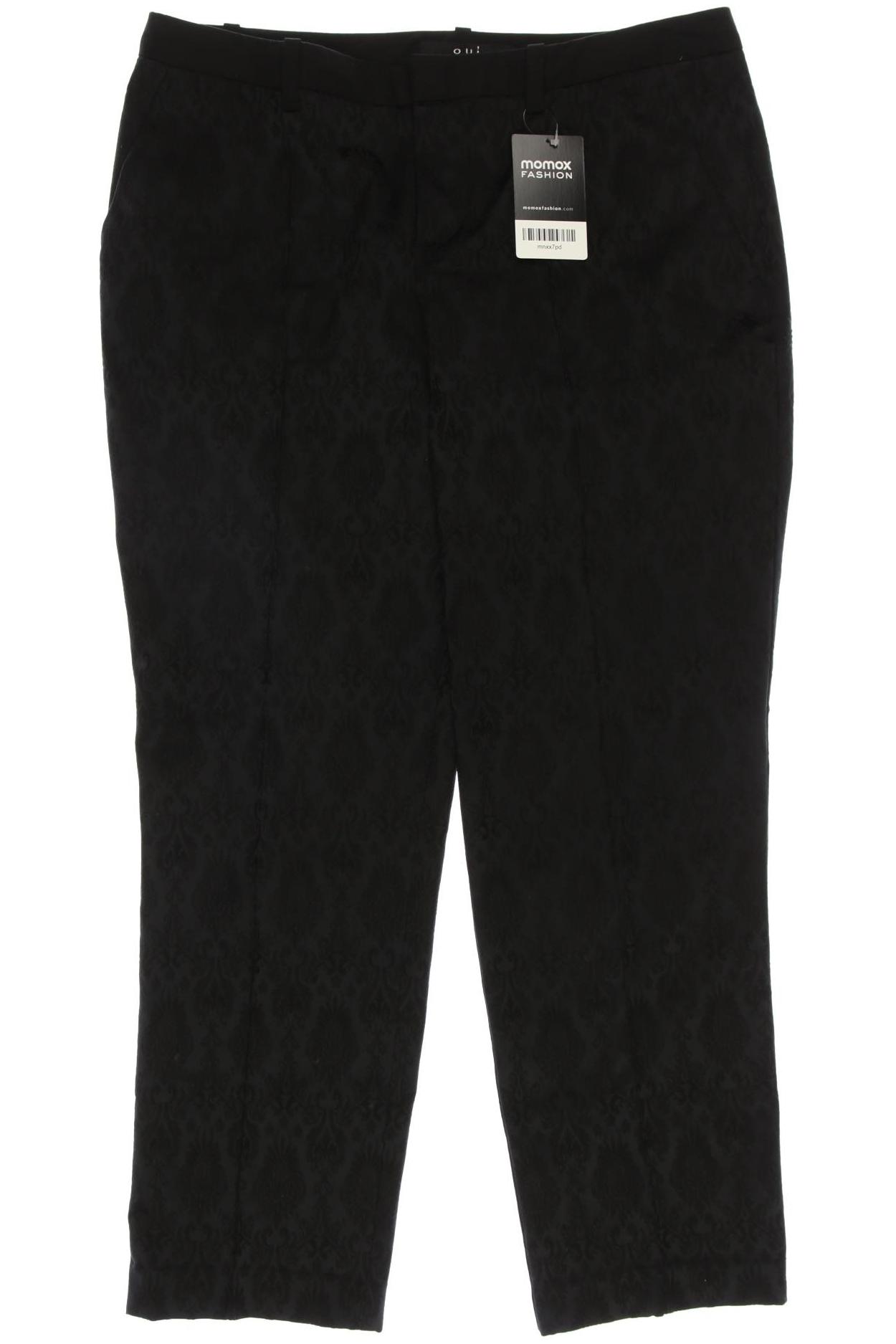 

Oui Damen Stoffhose, schwarz