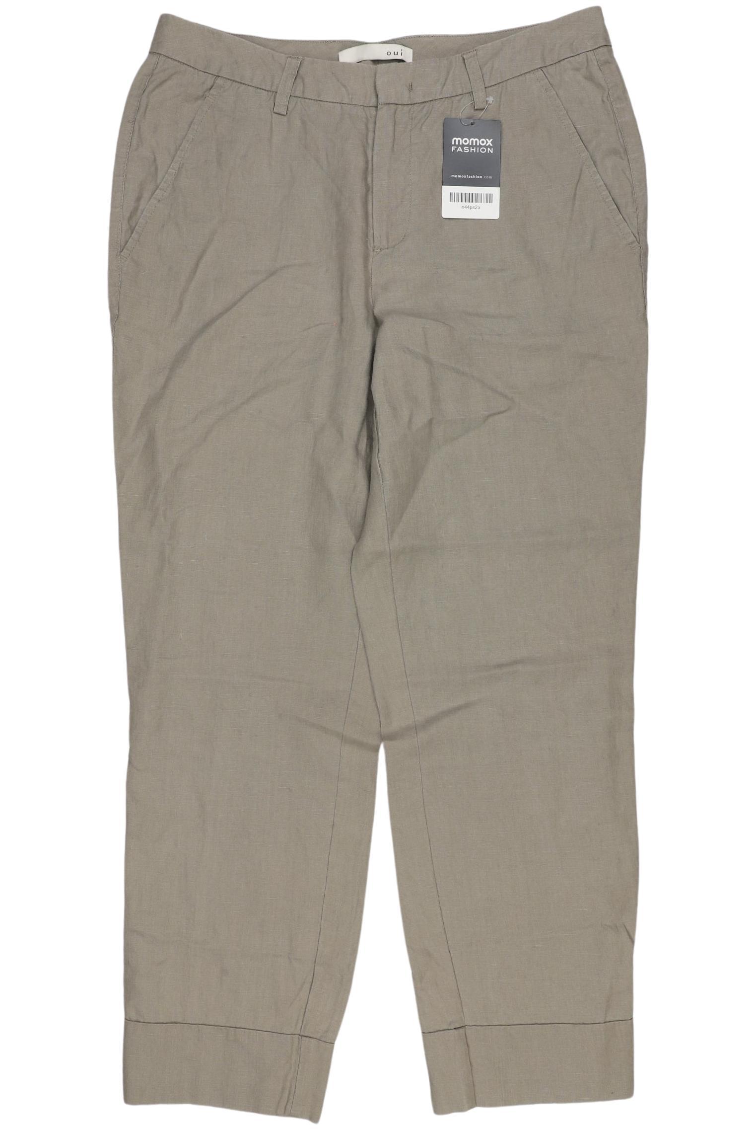 

Oui Damen Stoffhose, beige, Gr. 38