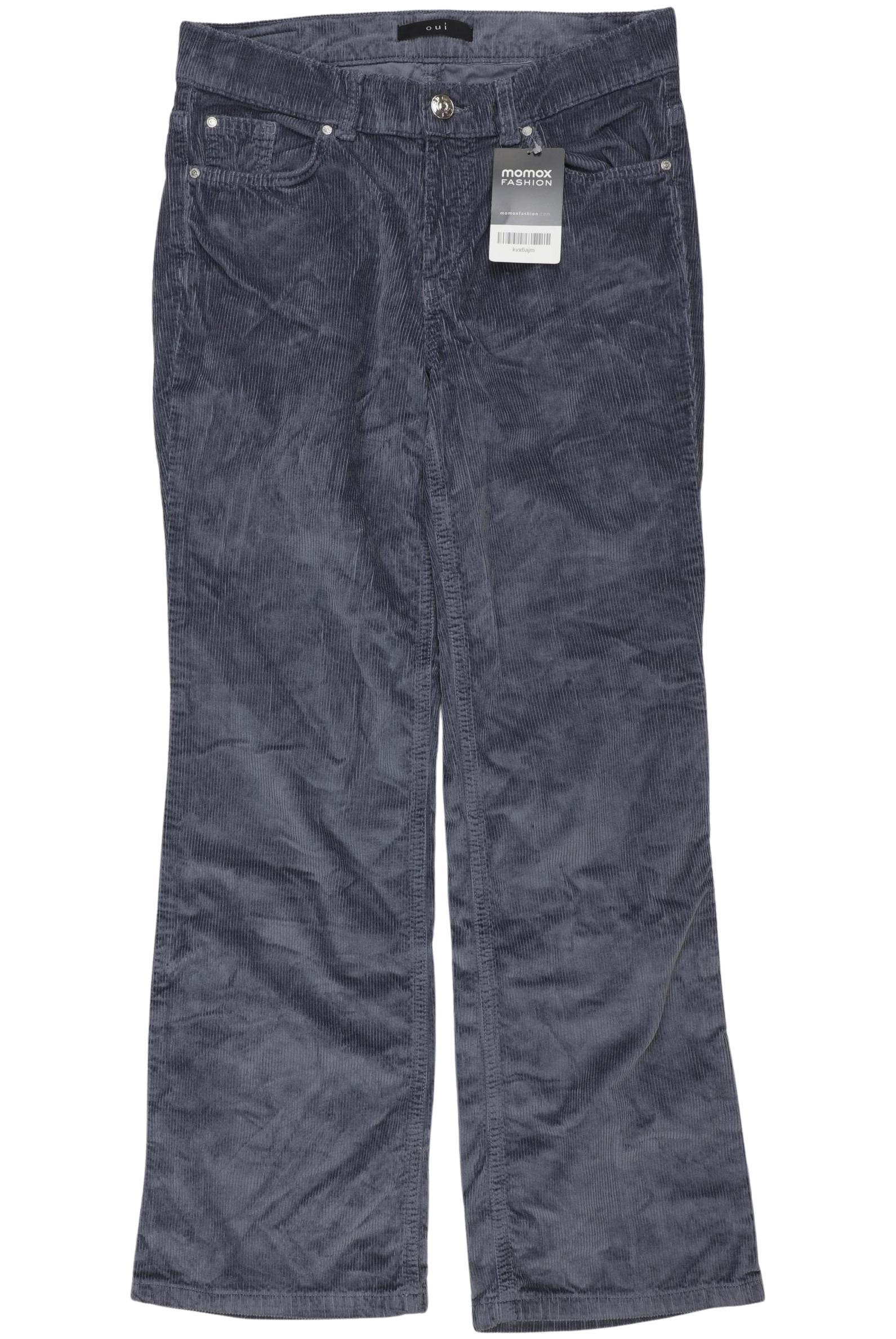 

Oui Damen Stoffhose, grau, Gr. 36