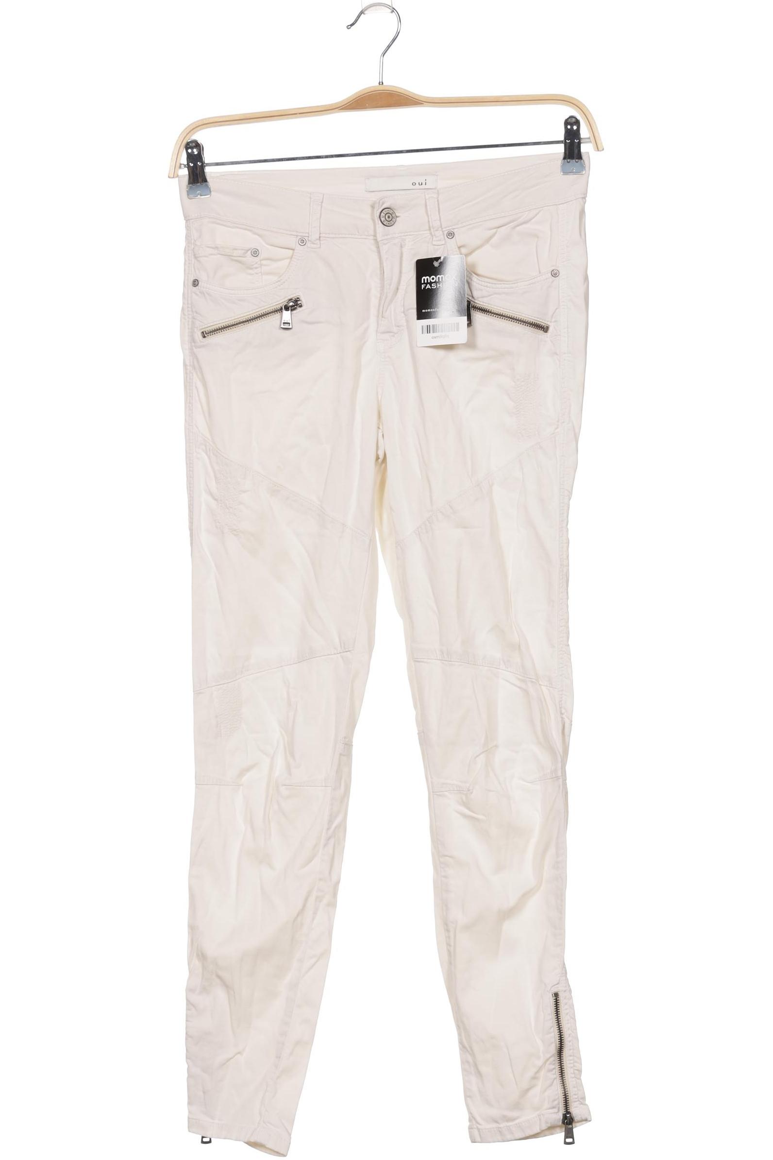 

Oui Damen Stoffhose, cremeweiß, Gr. 38