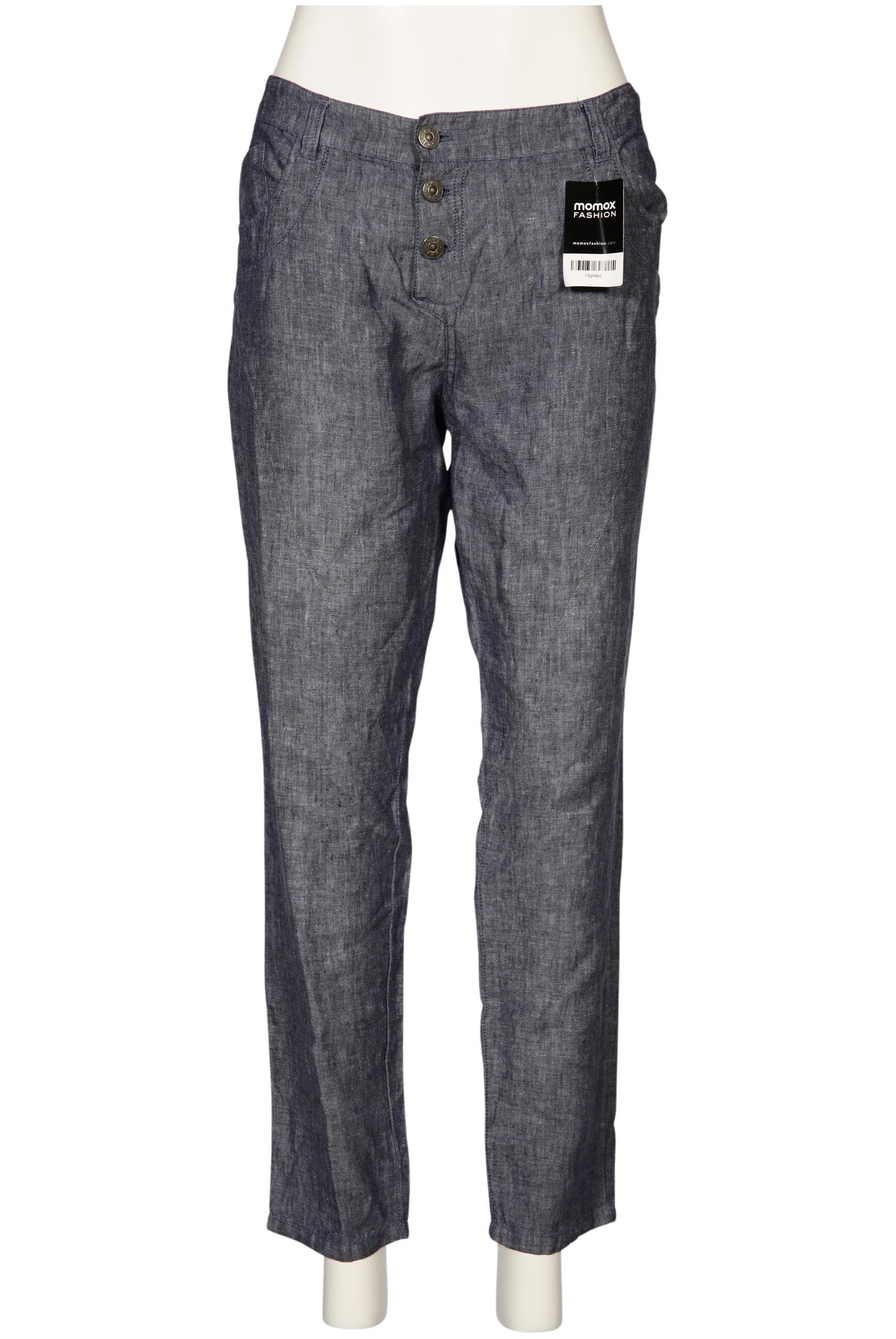 

Oui Damen Stoffhose, blau, Gr. 42