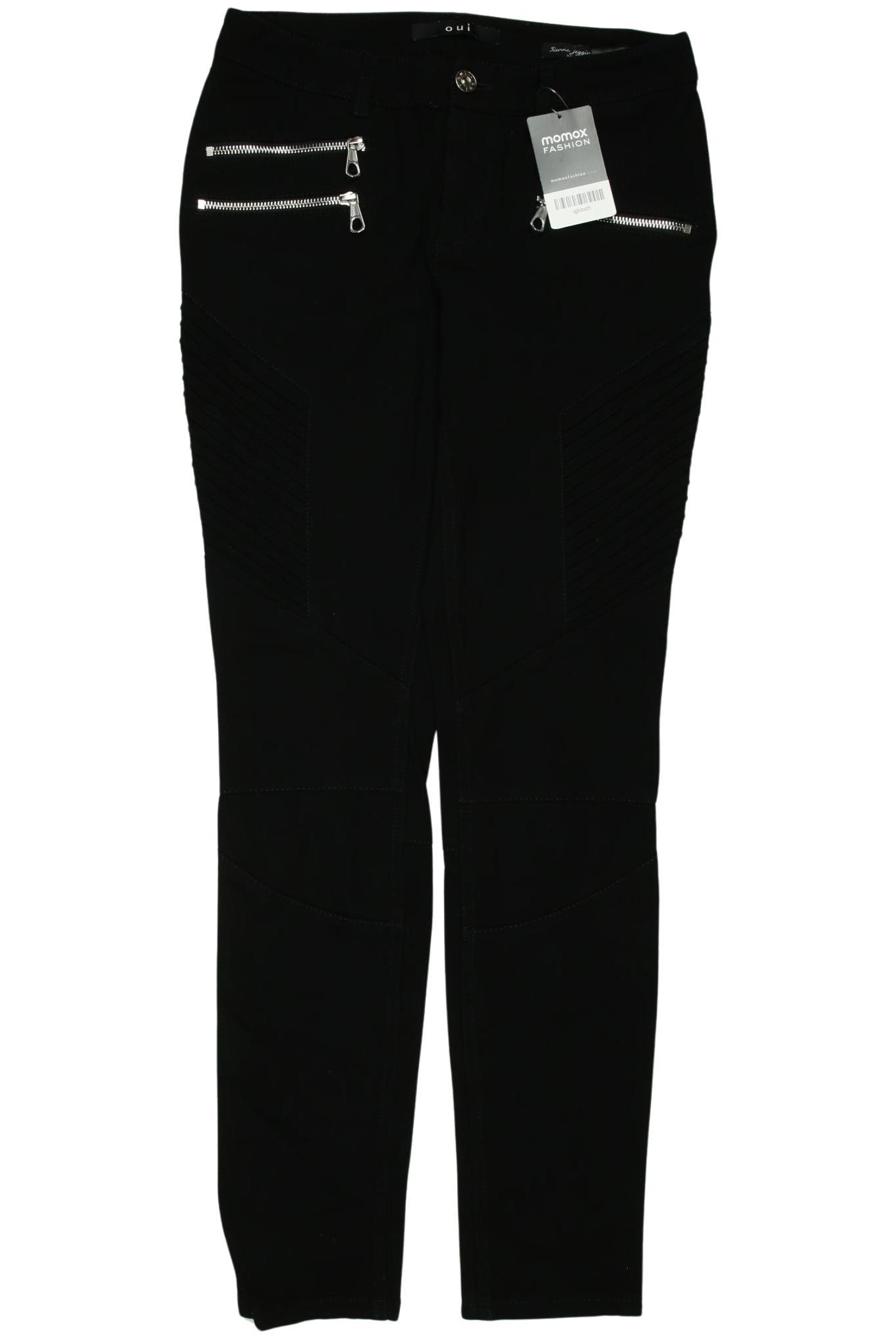 

Oui Damen Stoffhose, schwarz, Gr. 36