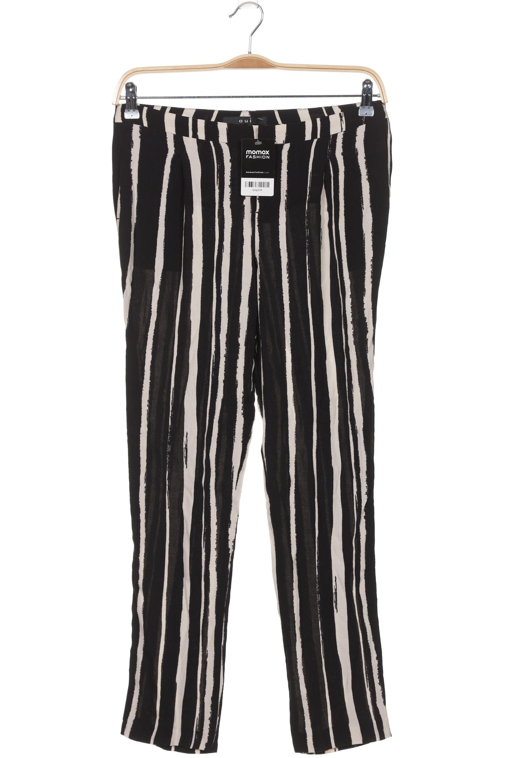 

Oui Damen Stoffhose, schwarz, Gr. 38
