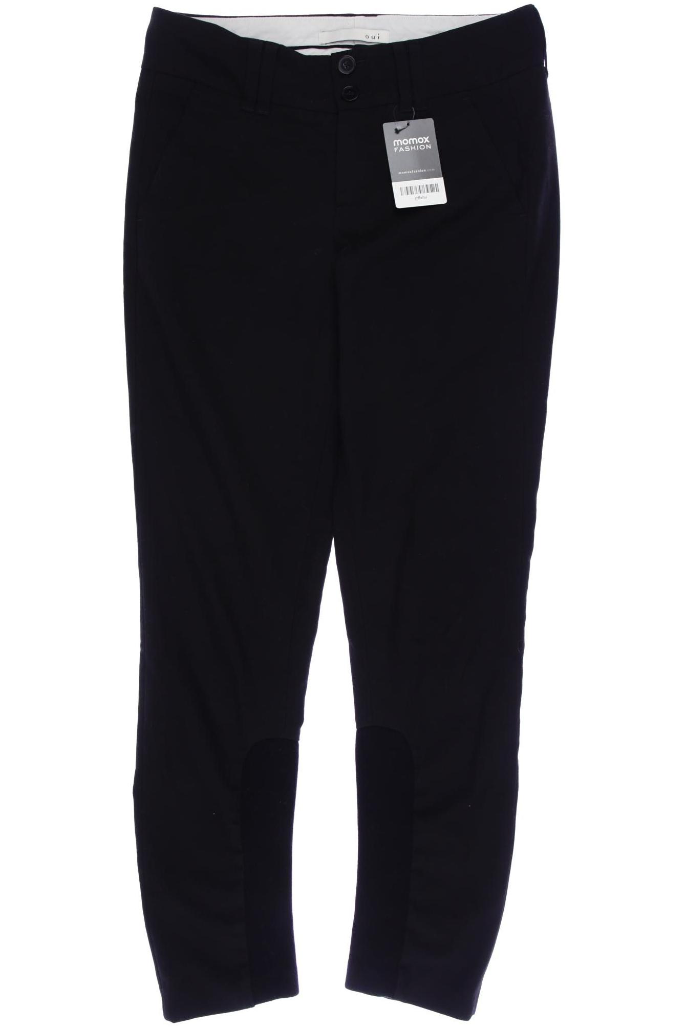 

Oui Damen Stoffhose, schwarz, Gr. 34