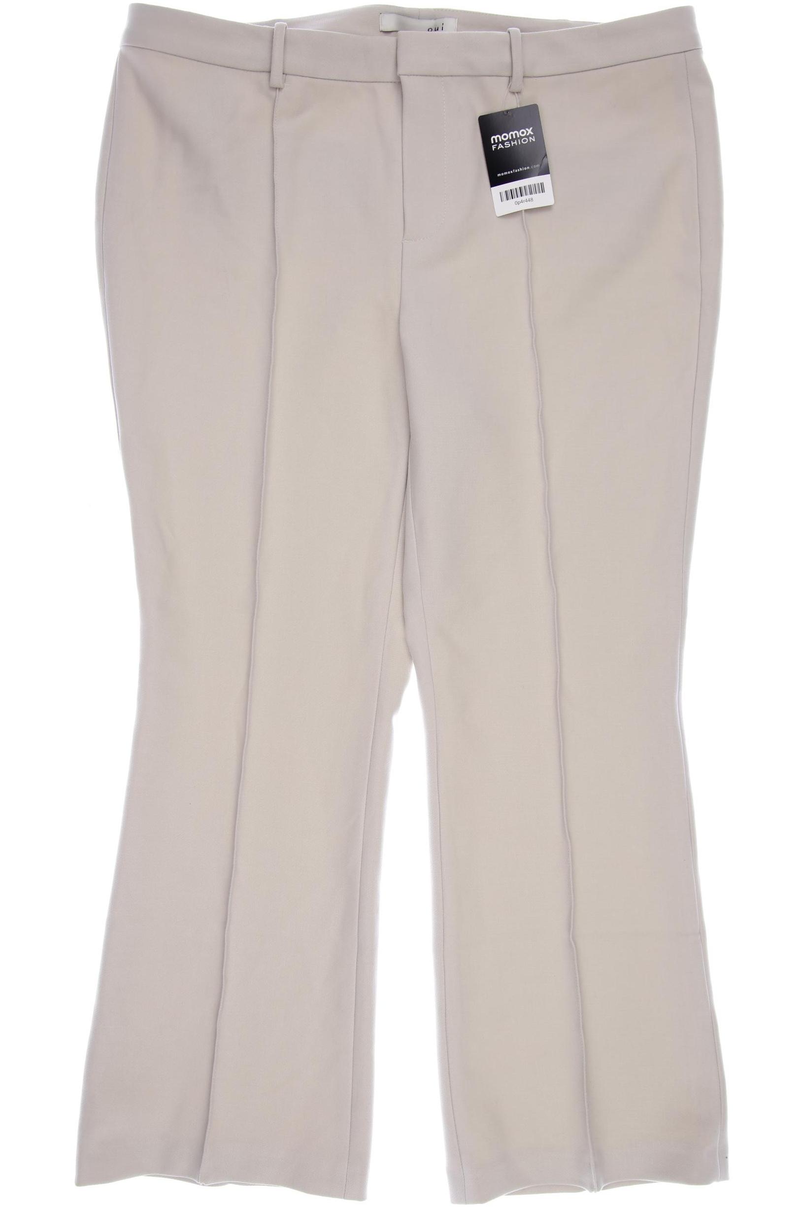 

Oui Damen Stoffhose, cremeweiß, Gr. 48