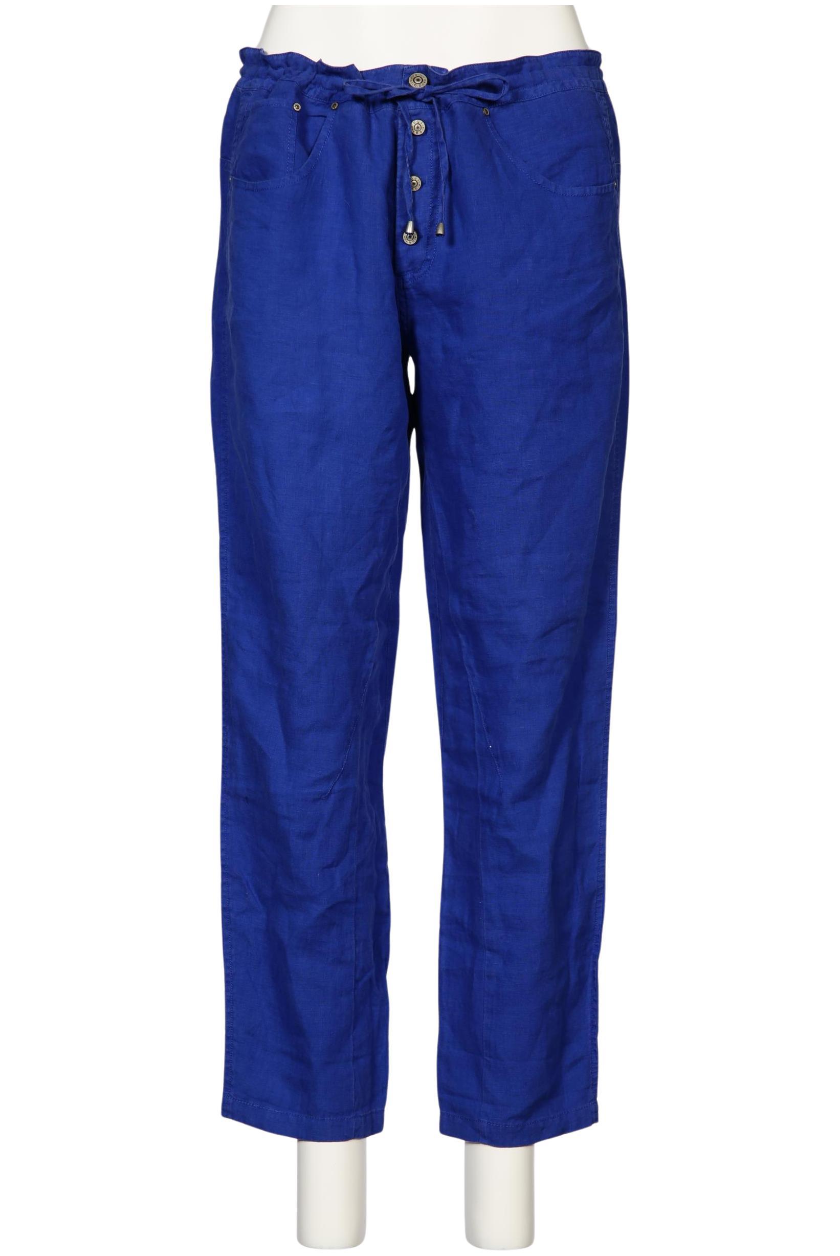 

Oui Damen Stoffhose, blau, Gr. 46