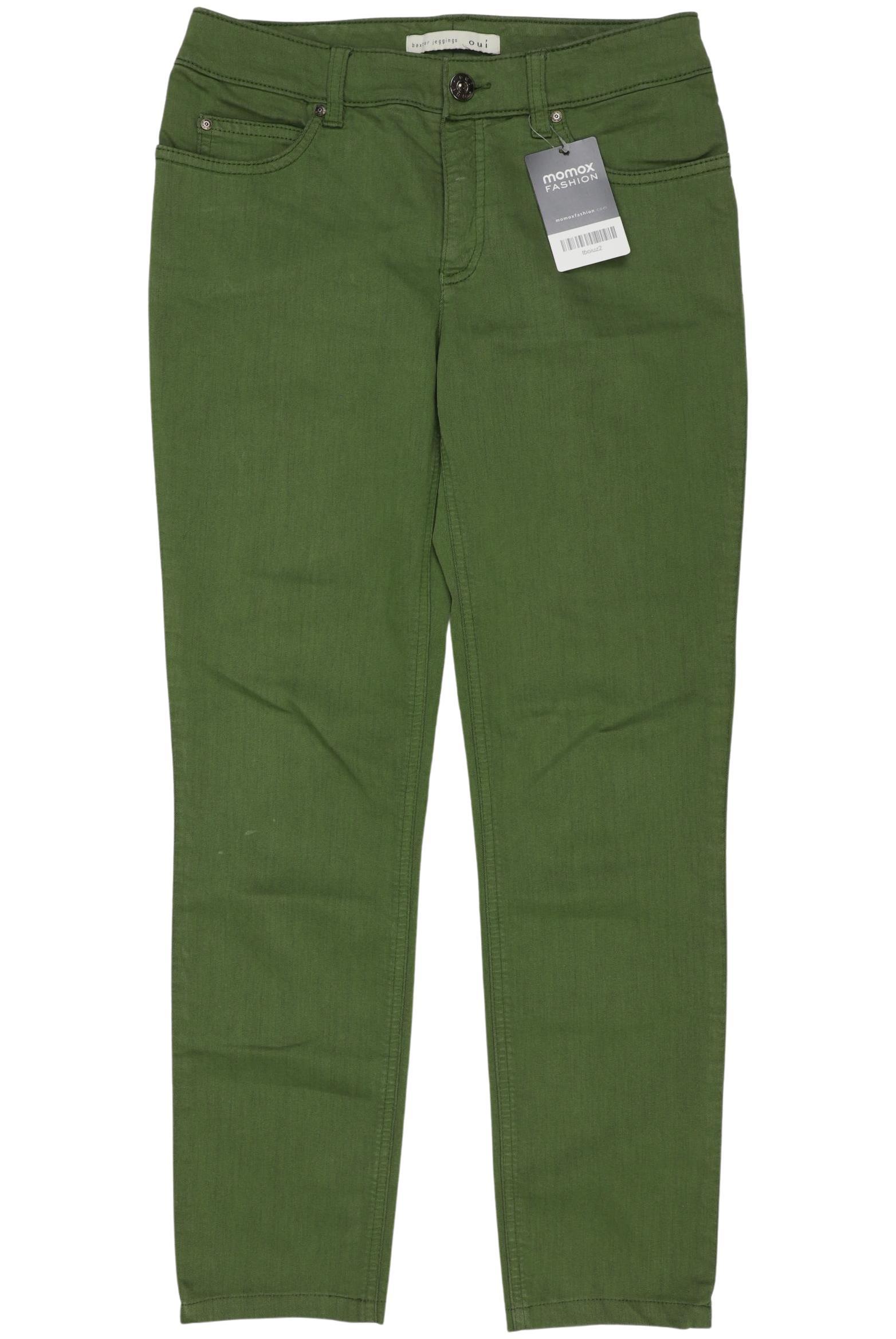 

Oui Damen Stoffhose, grün, Gr. 34