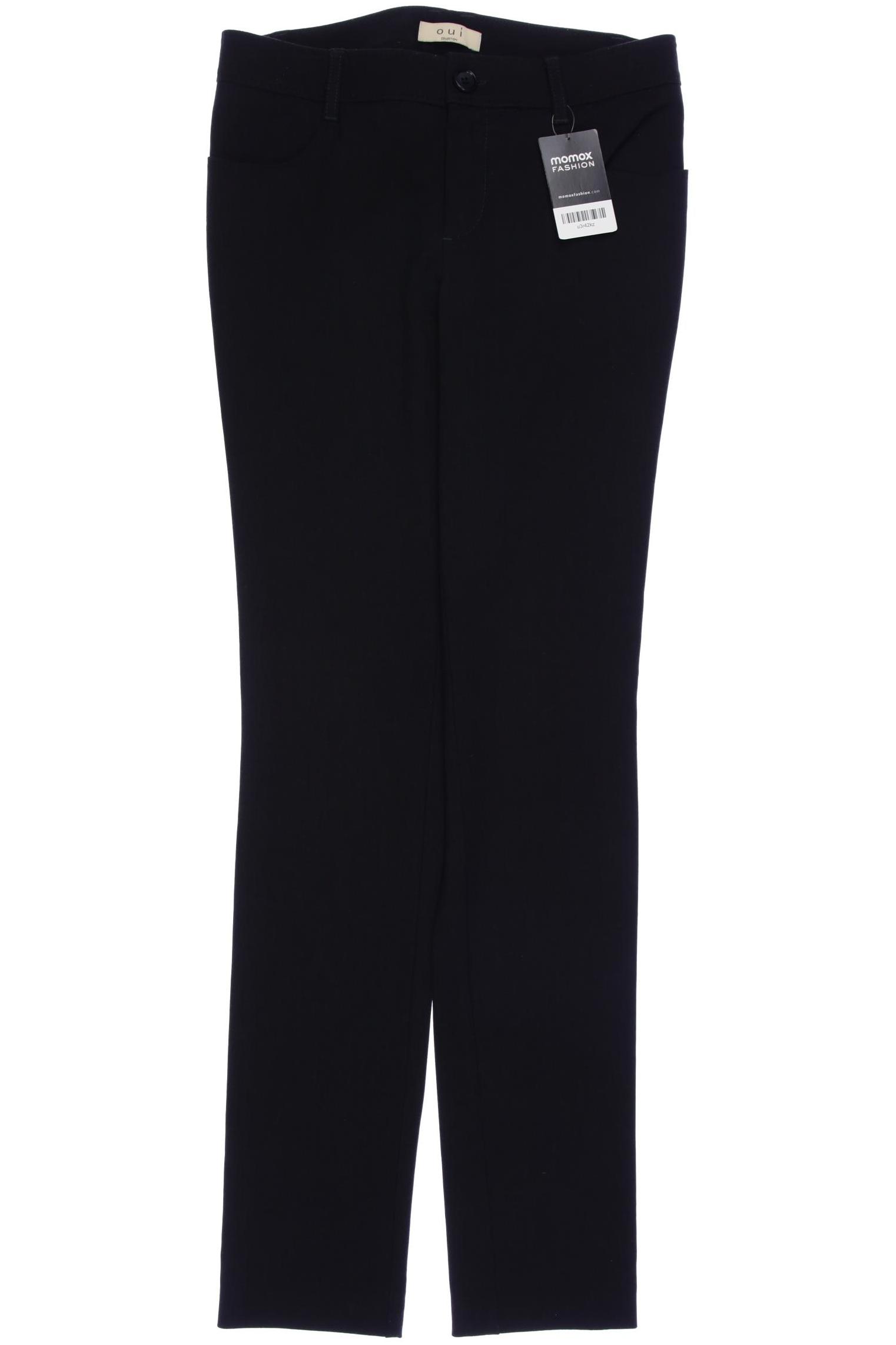 

Oui Damen Stoffhose, schwarz, Gr. 38