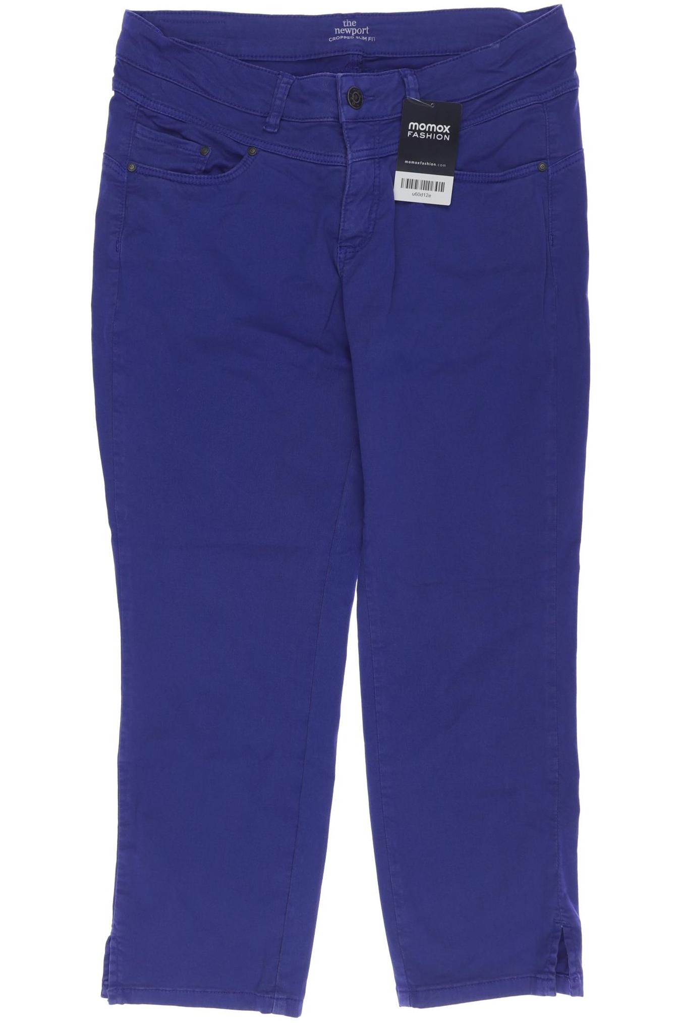 

Oui Damen Stoffhose, blau, Gr. 38