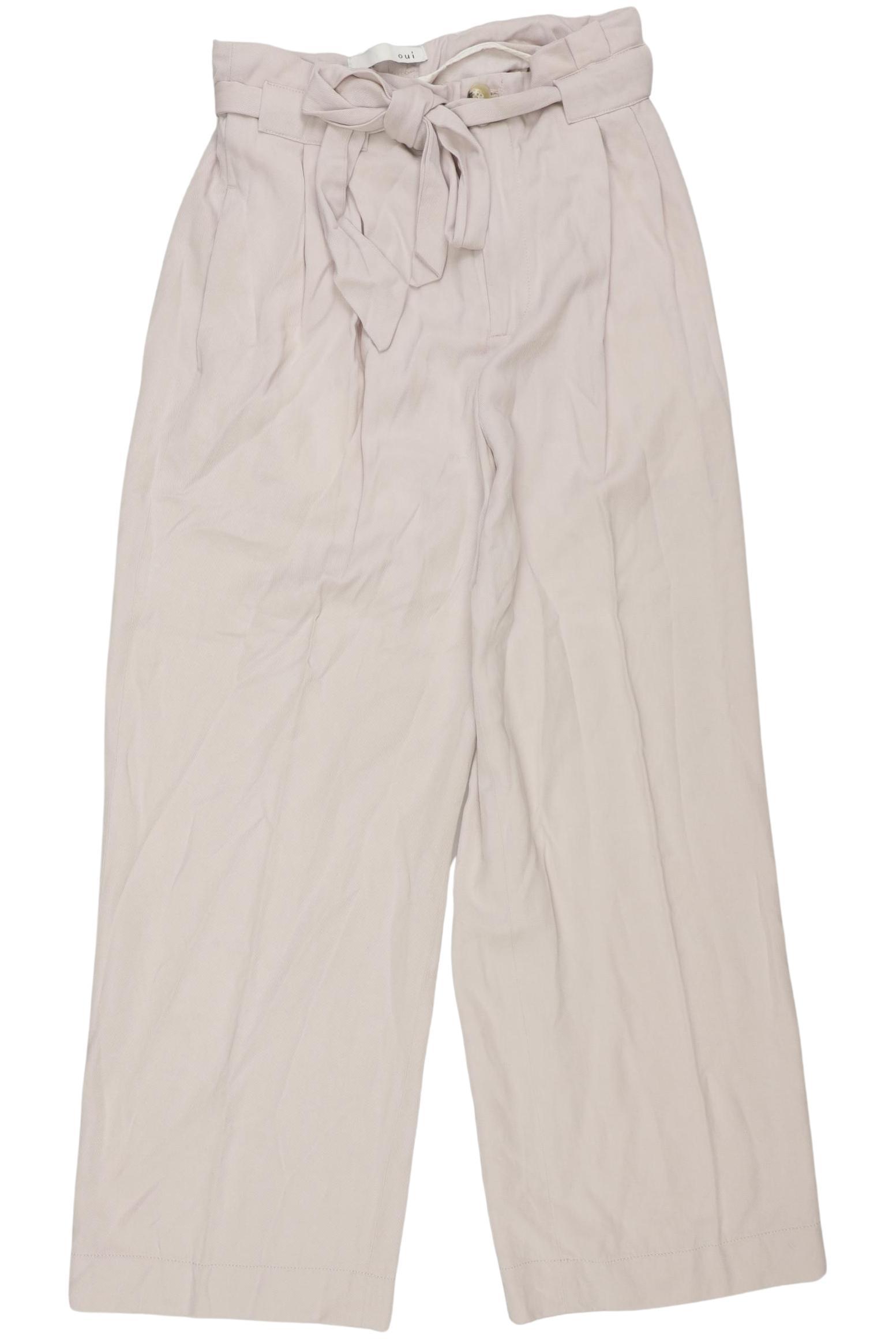 

Oui Damen Stoffhose, beige, Gr. 36