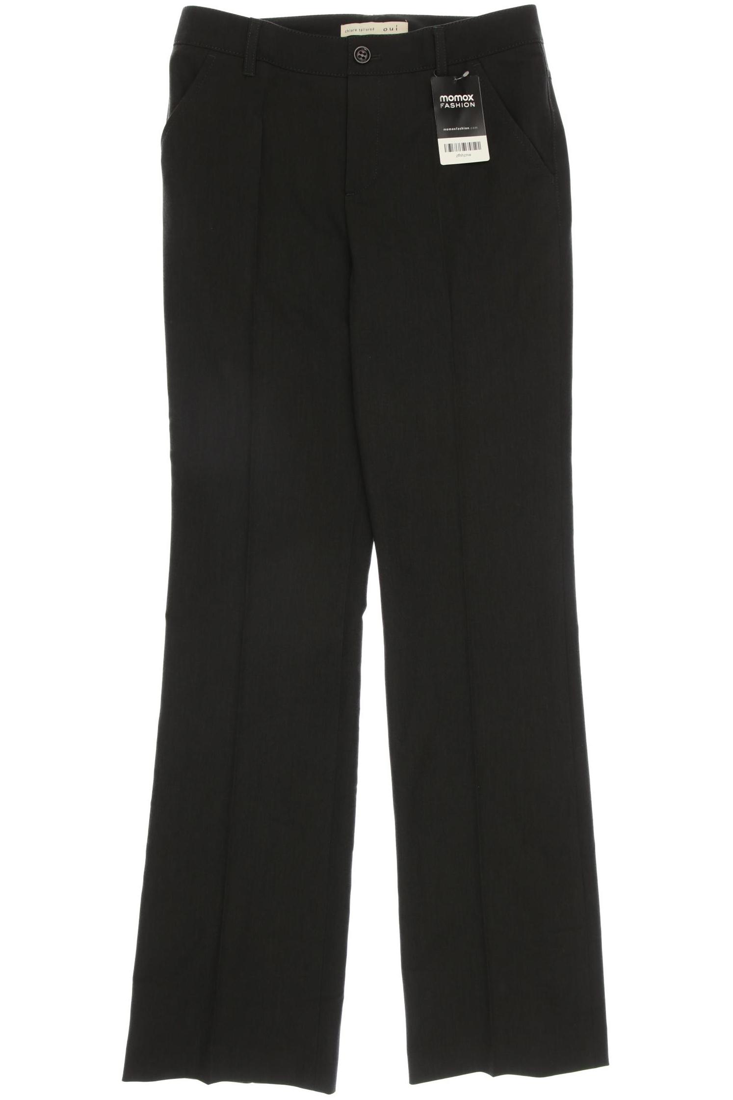 

Oui Damen Stoffhose, grau, Gr. 34