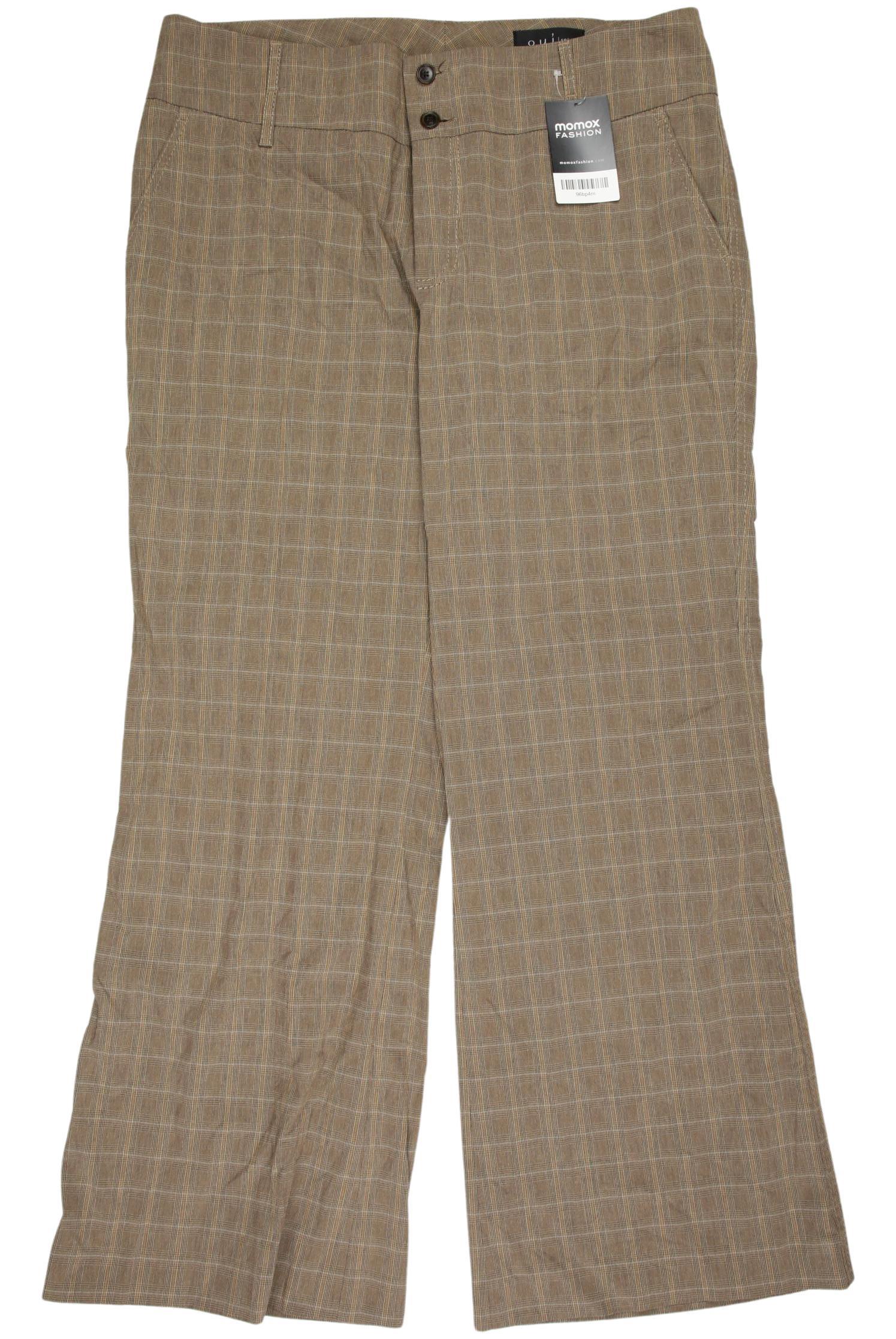 

Oui Damen Stoffhose, braun, Gr. 42