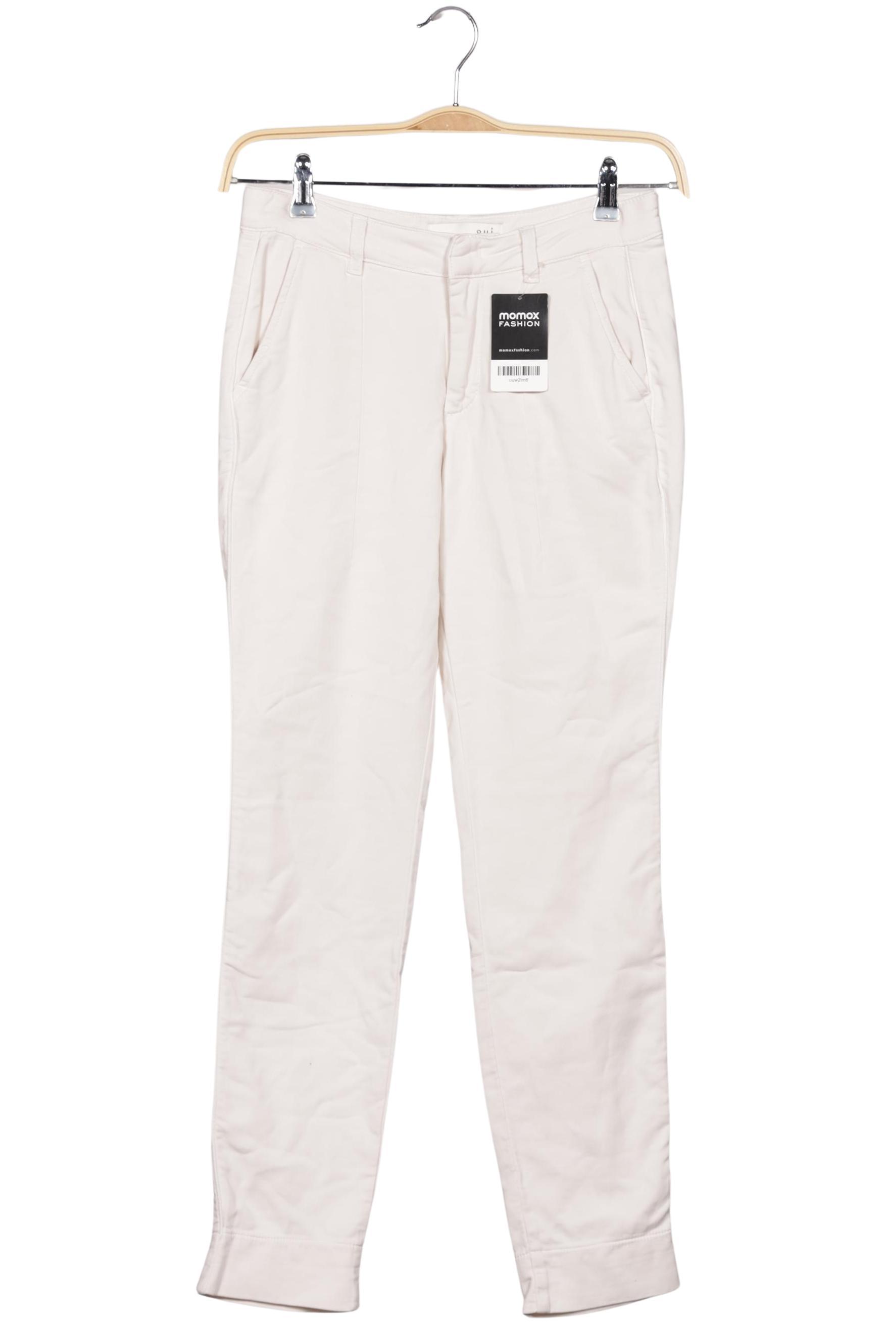 

Oui Damen Stoffhose, cremeweiß, Gr. 36