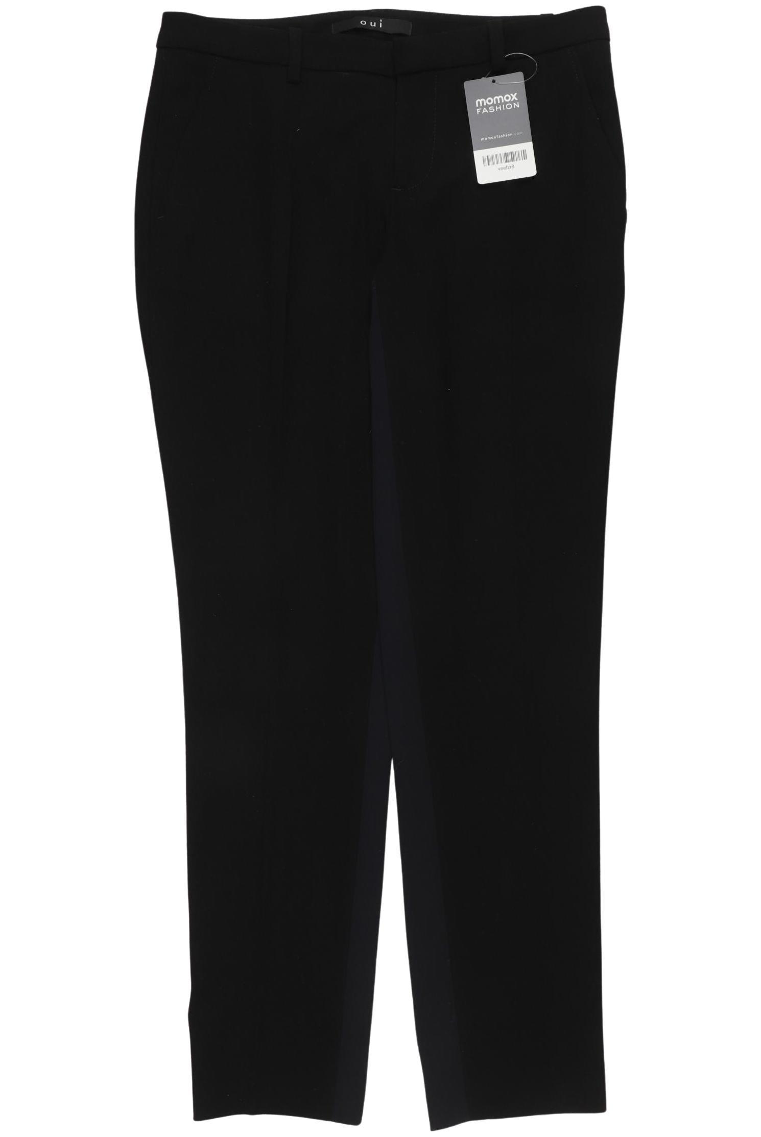 

Oui Damen Stoffhose, schwarz, Gr. 34