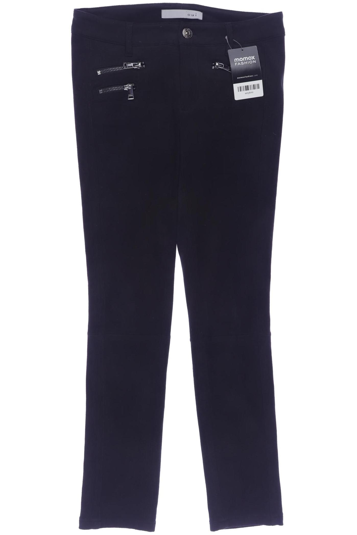 

Oui Damen Stoffhose, schwarz, Gr. 26