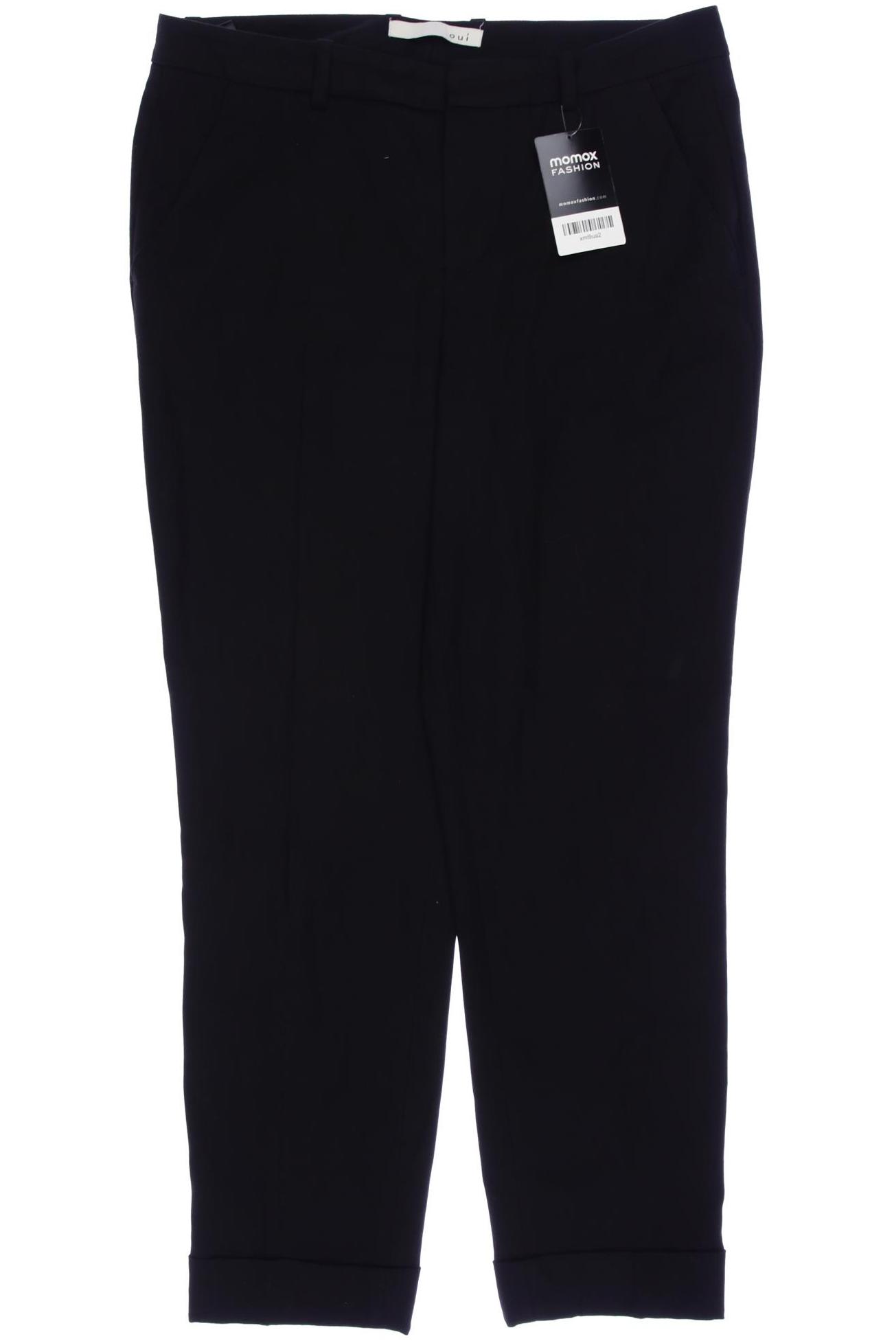 

Oui Damen Stoffhose, schwarz, Gr. 38