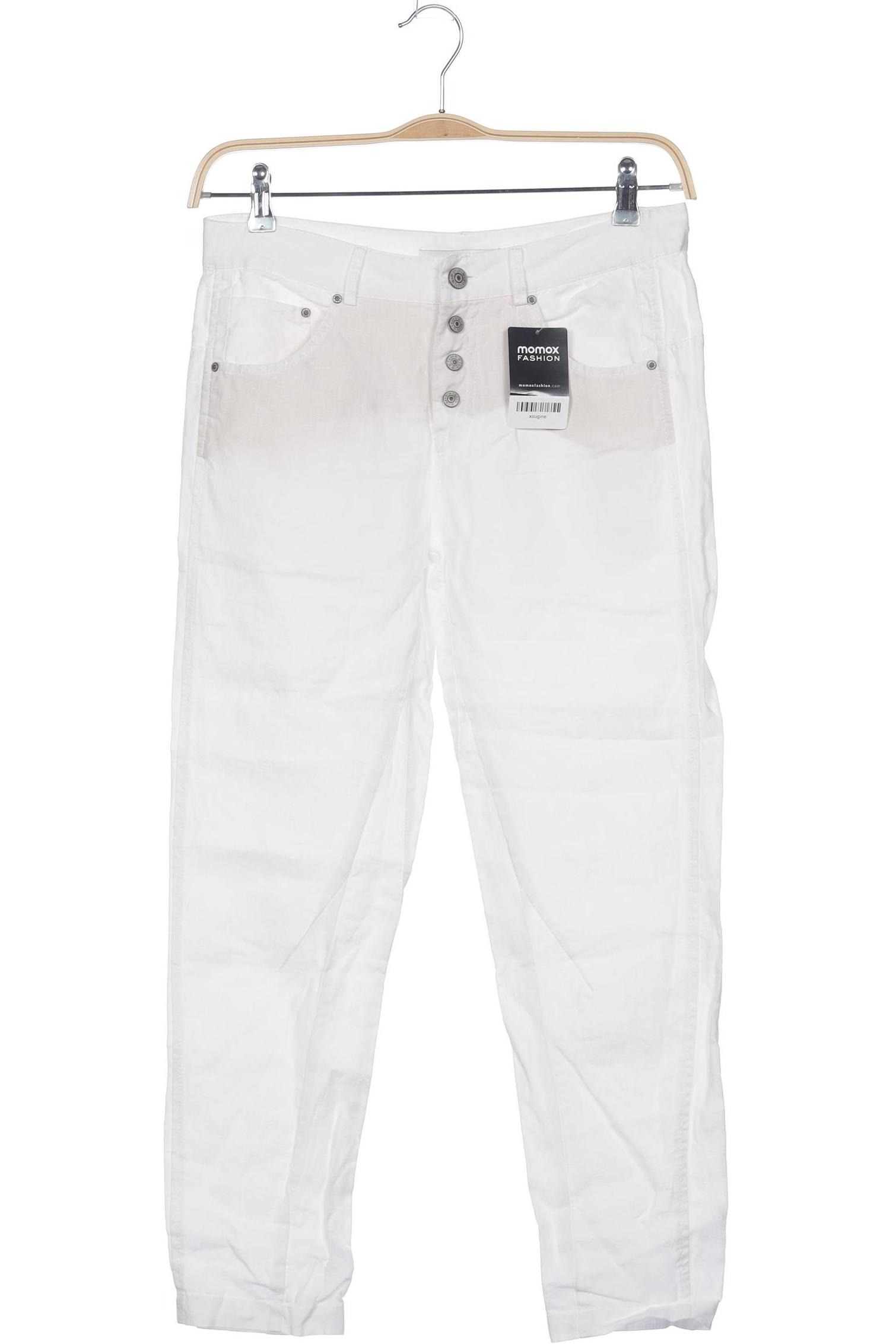 

Oui Damen Stoffhose, weiß, Gr. 36