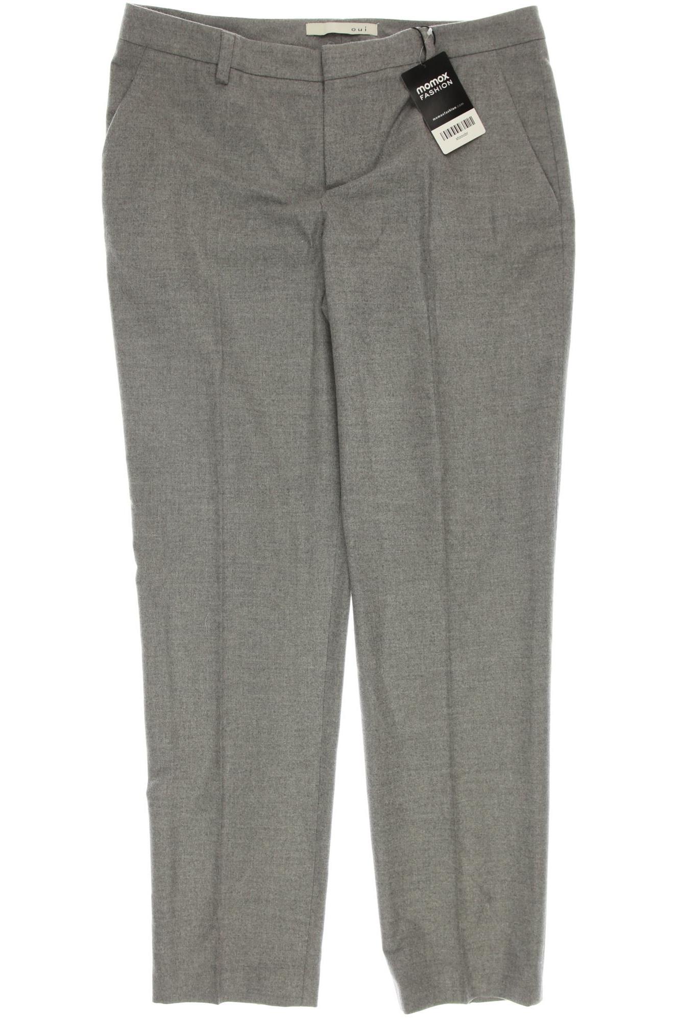 

Oui Damen Stoffhose, grau