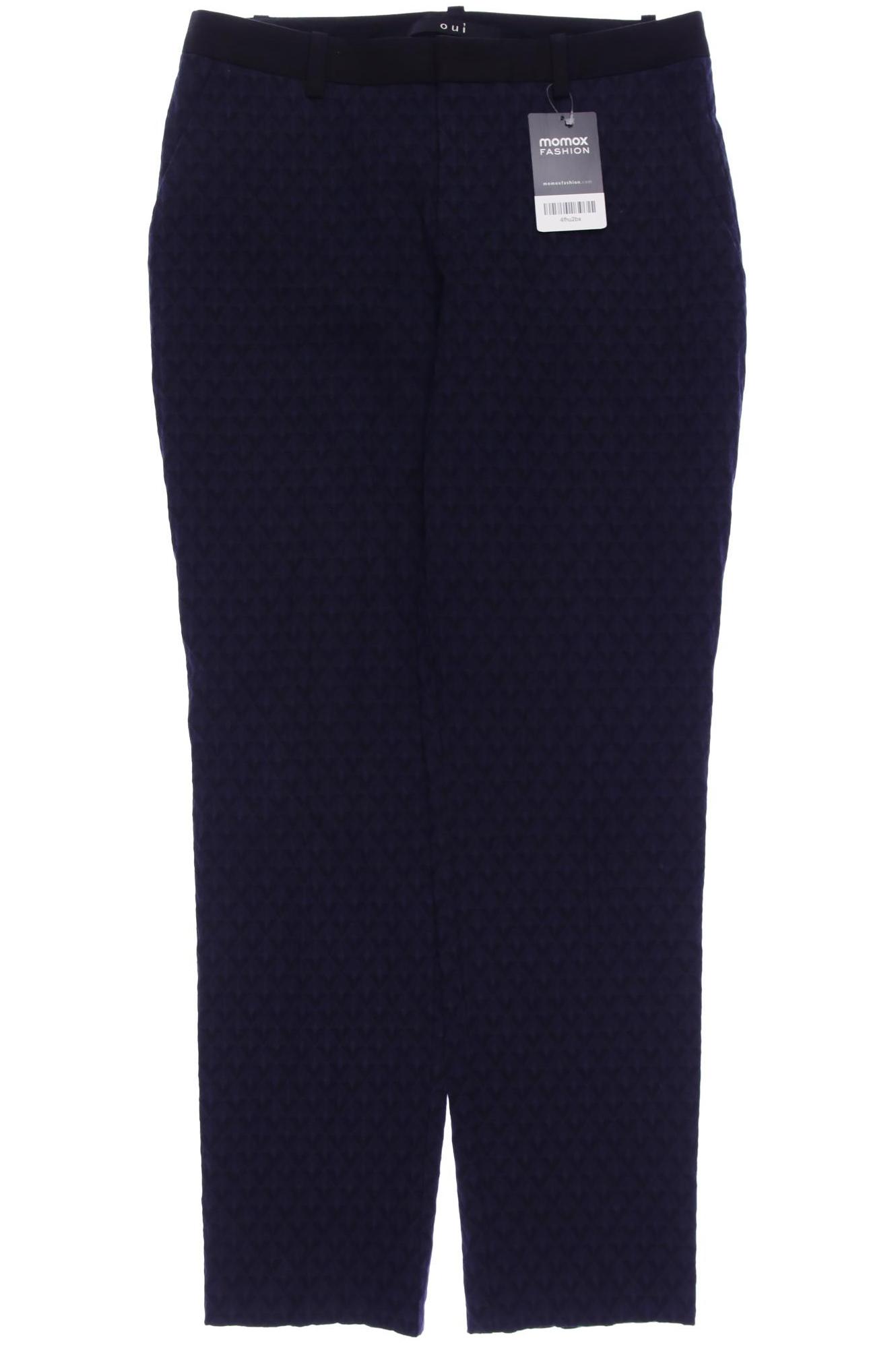 

Oui Damen Stoffhose, marineblau, Gr. 34