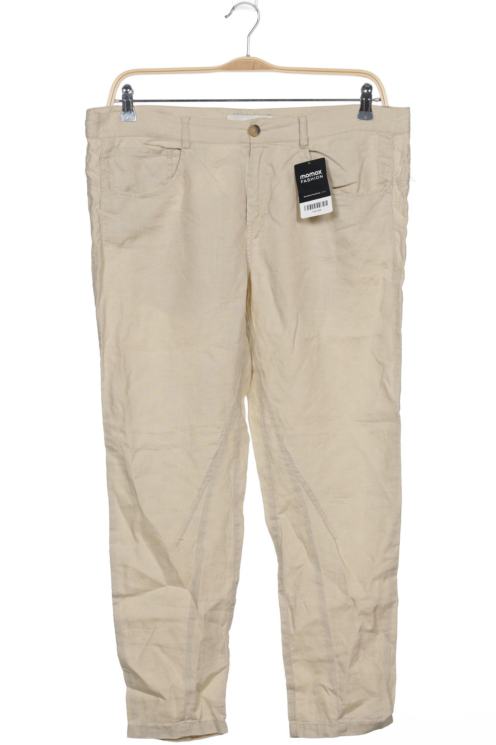 

Oui Damen Stoffhose, beige, Gr. 42