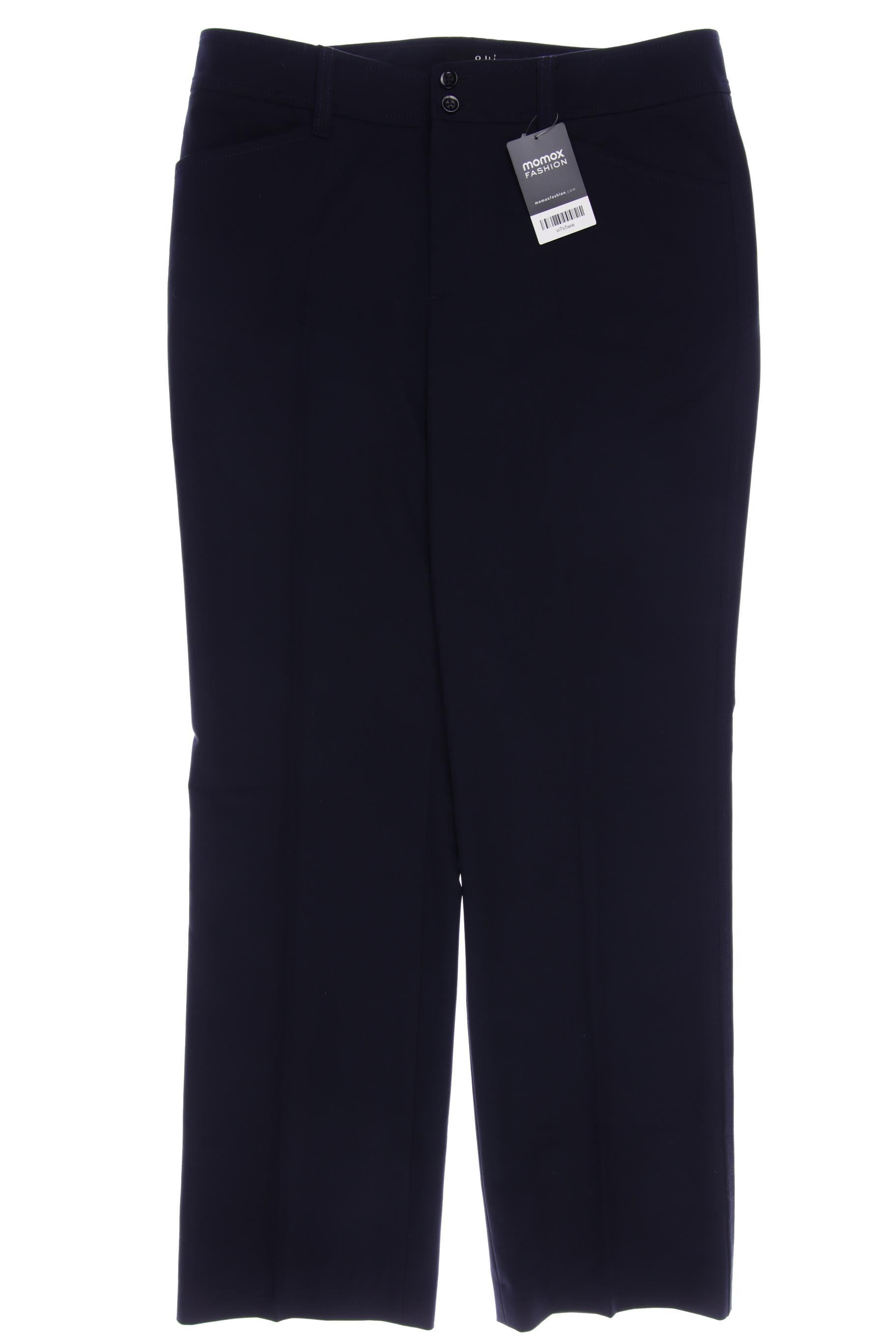 

Oui Damen Stoffhose, marineblau, Gr. 42