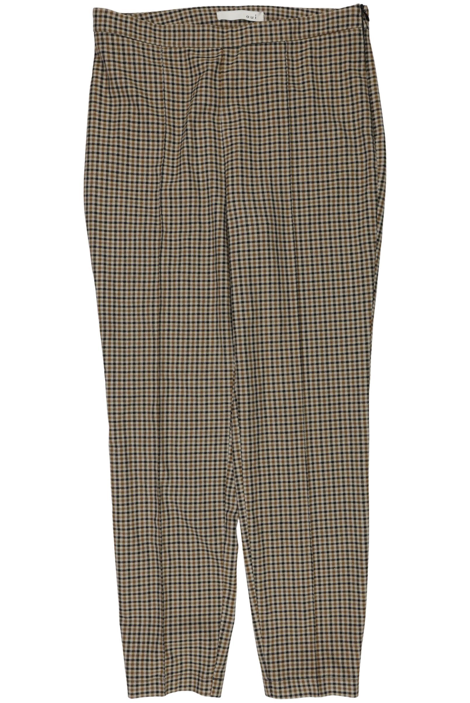 

Oui Damen Stoffhose, braun, Gr. 40