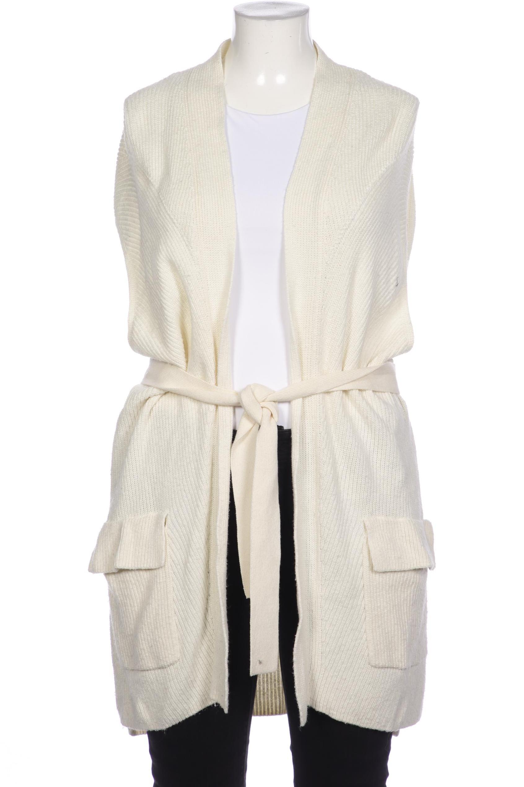 

Oui Damen Strickjacke, cremeweiß, Gr. 42