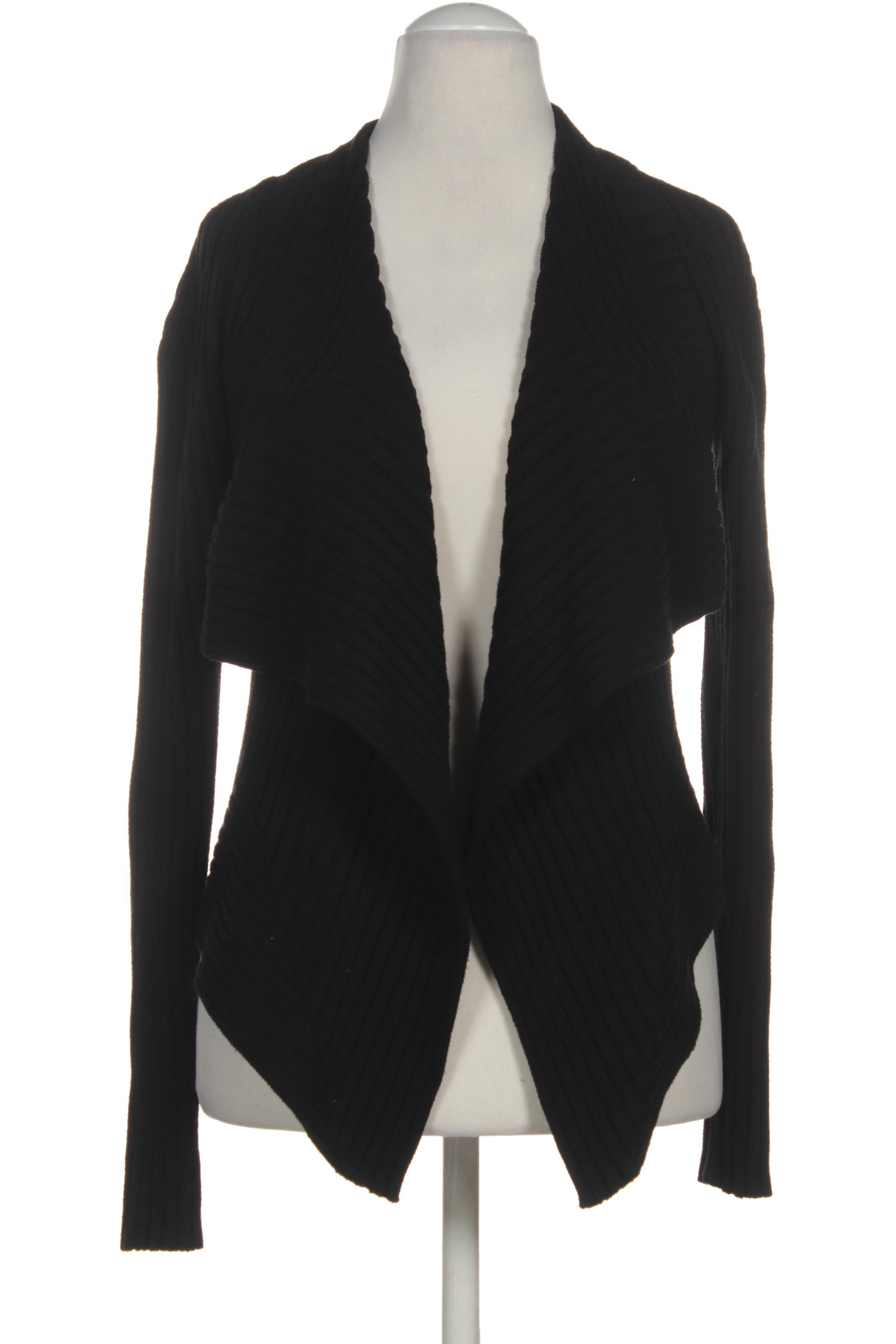 

Oui Damen Strickjacke, schwarz, Gr. 36