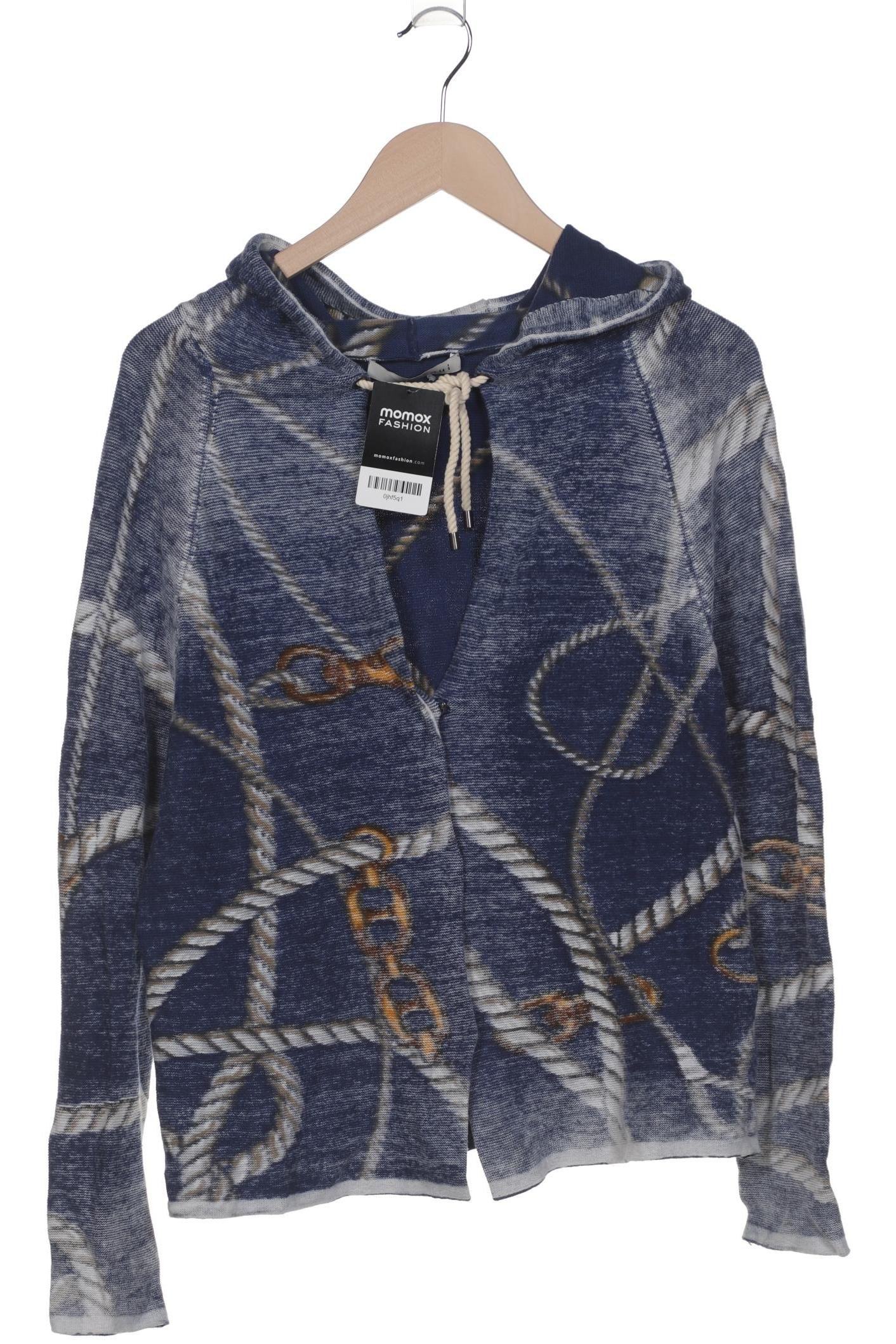 

Oui Damen Strickjacke, marineblau, Gr. 40