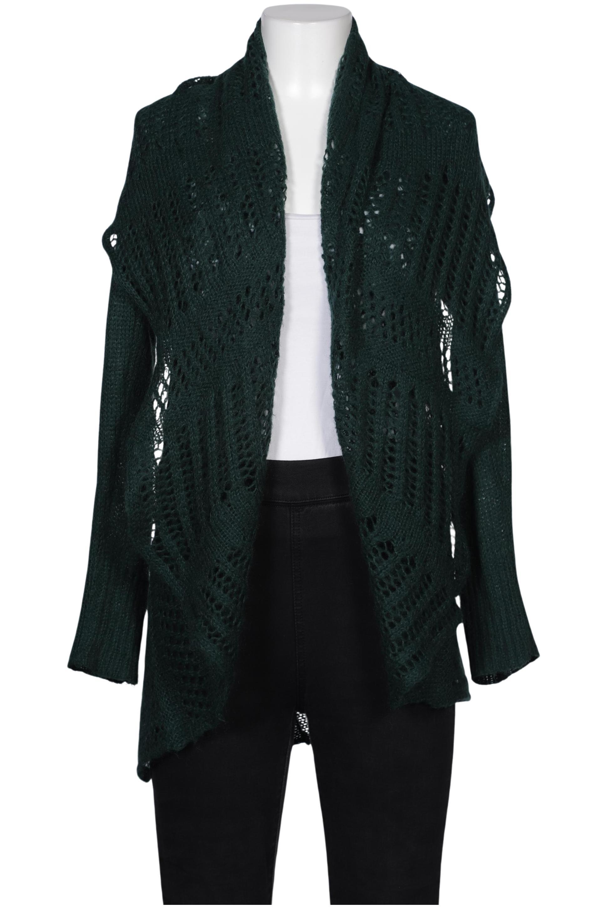 

Oui Damen Strickjacke, grün, Gr. 40