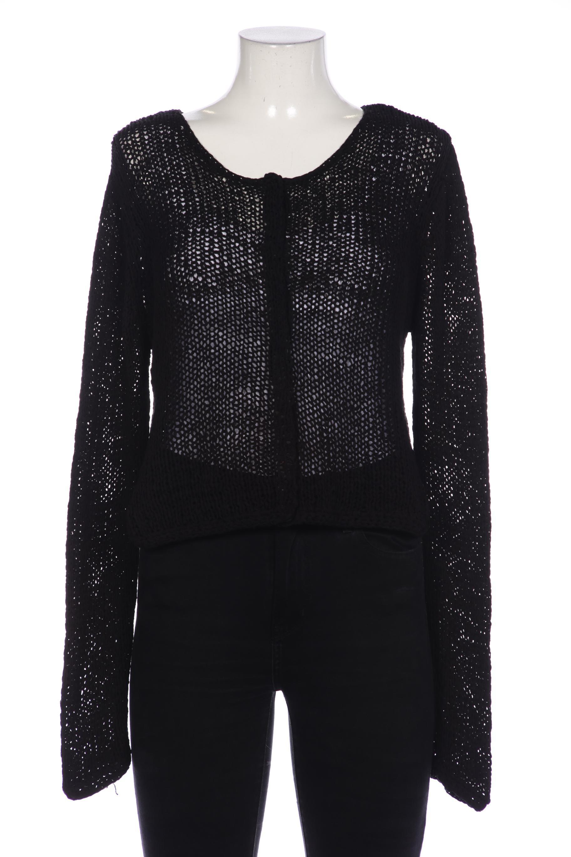 

Oui Damen Strickjacke, schwarz, Gr. 40