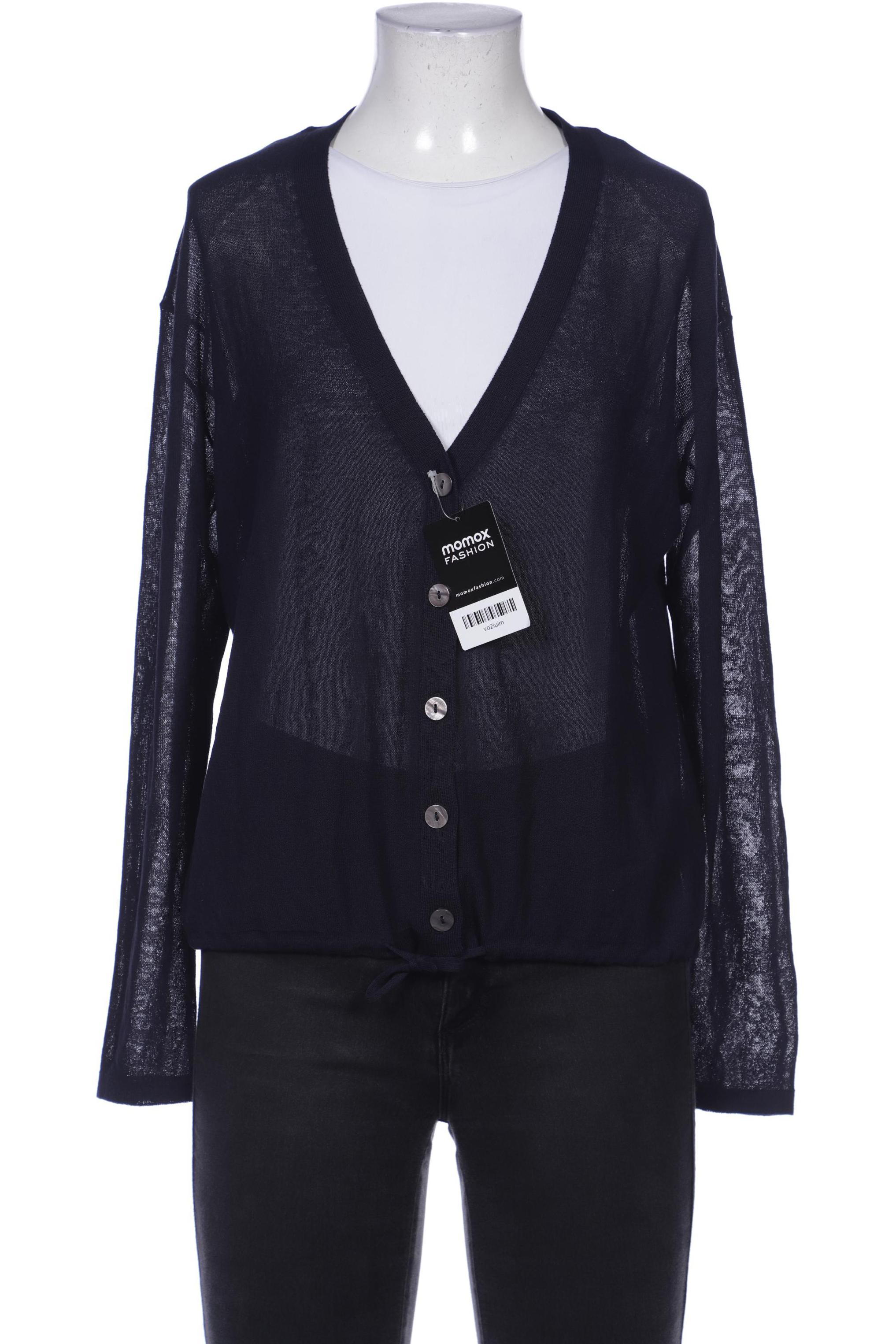 

Oui Damen Strickjacke, marineblau, Gr. 36