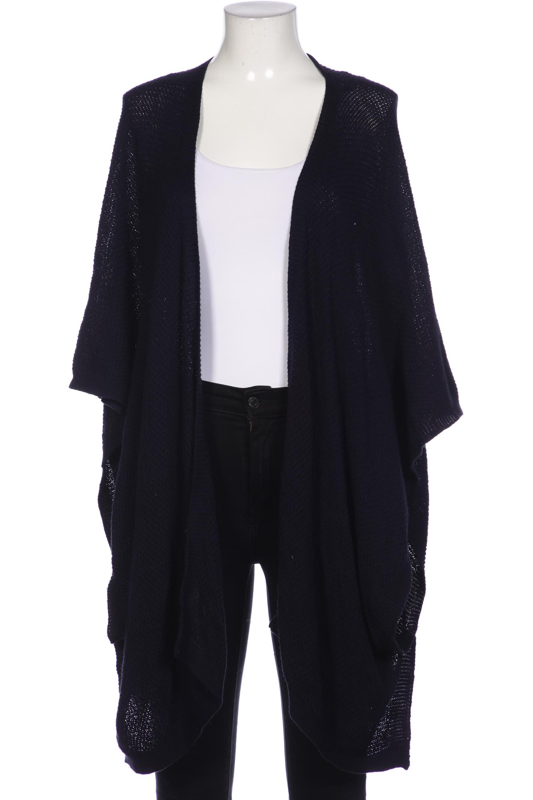 

Oui Damen Strickjacke, marineblau