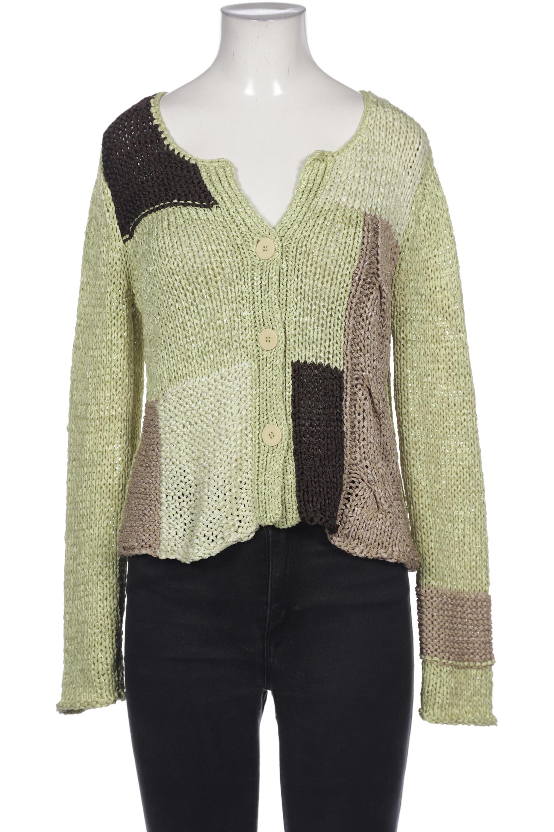 

Oui Damen Strickjacke, grün