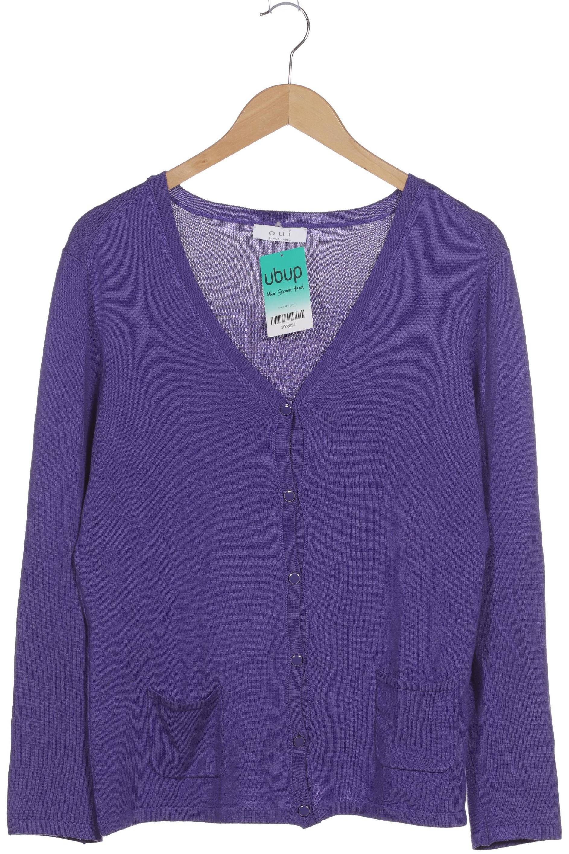 Thumbnail - Oui Damen Strickjacke, lila, Gr. 40