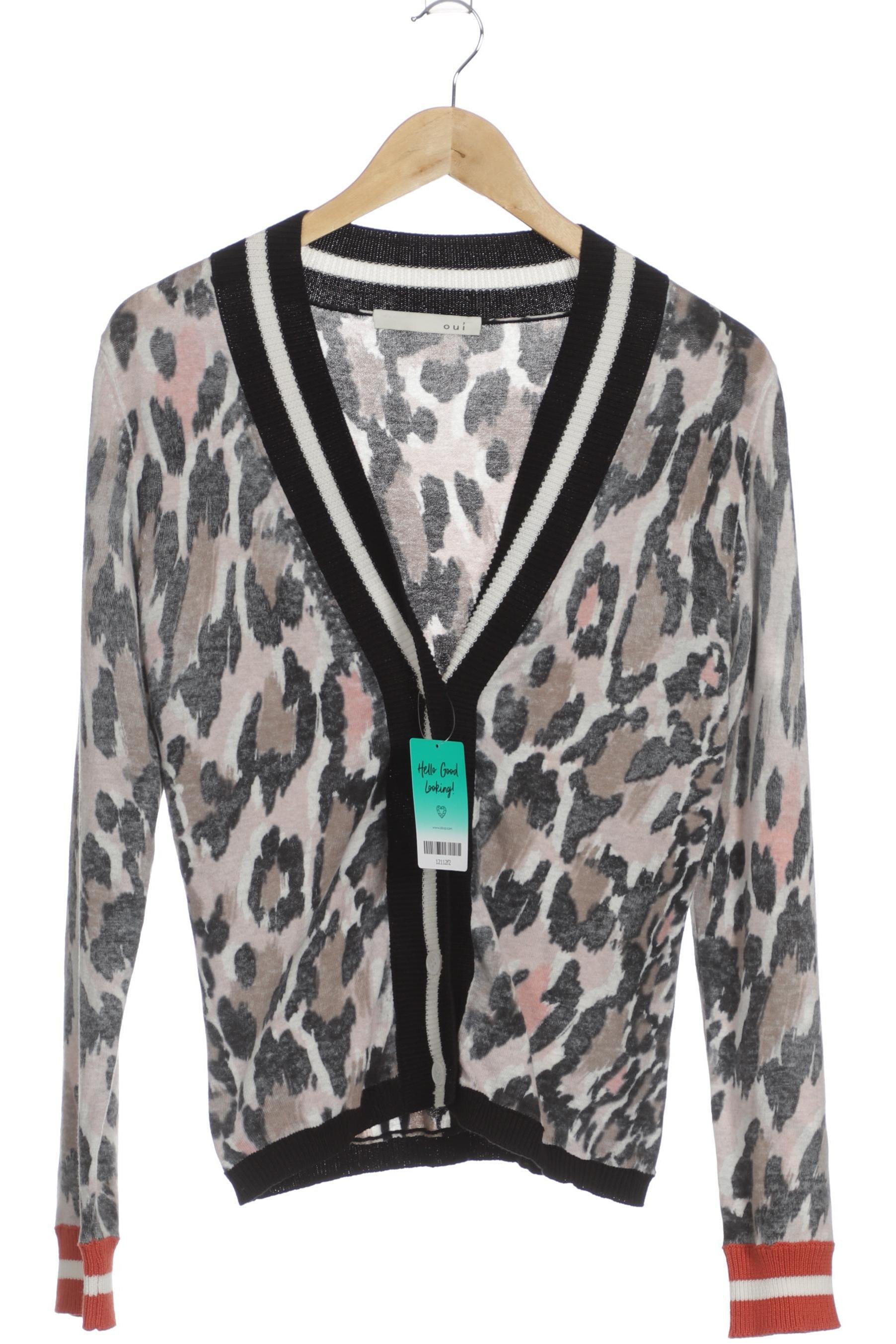 

Oui Damen Strickjacke, mehrfarbig, Gr. 36