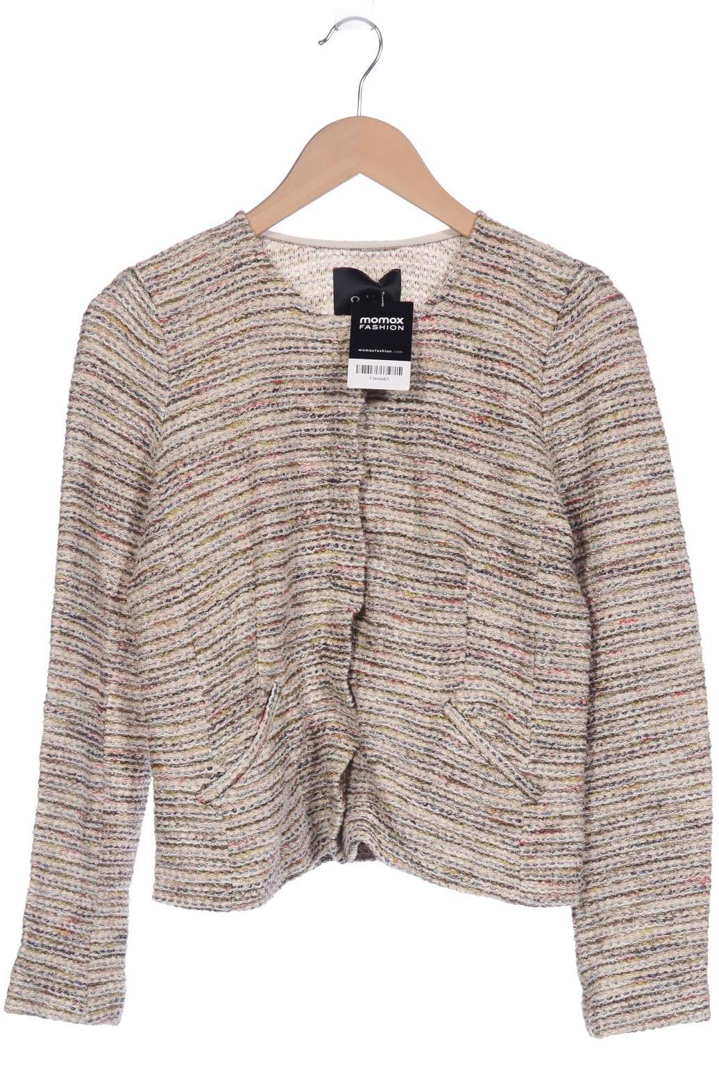 

Oui Damen Strickjacke, beige, Gr. 40